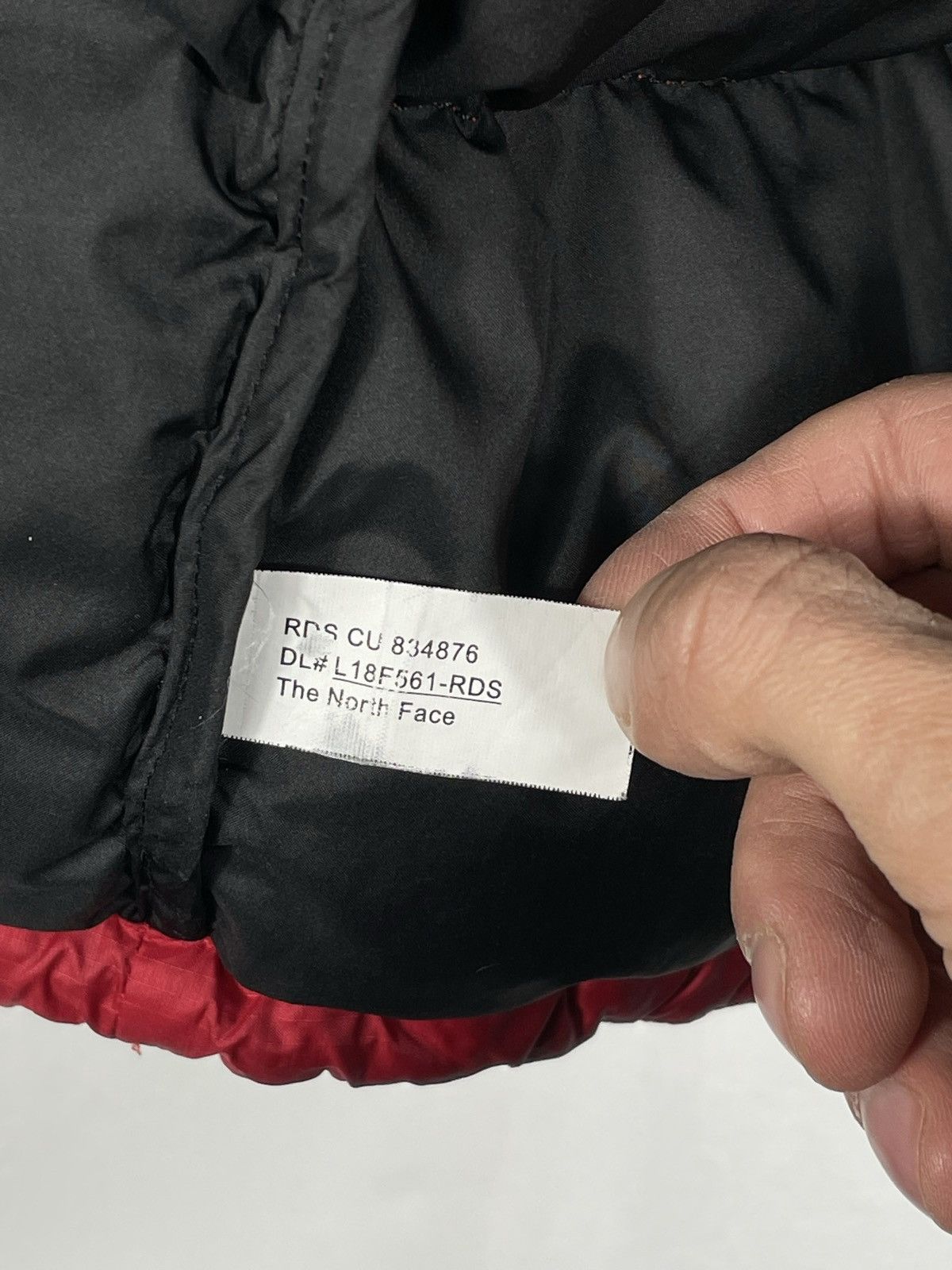 The North Face × Vintage Red TNF Jacket Travis Scott Kylie Jenner Vibe Warm Winter Size US S / EU 44-46 / 1 - 9 Thumbnail