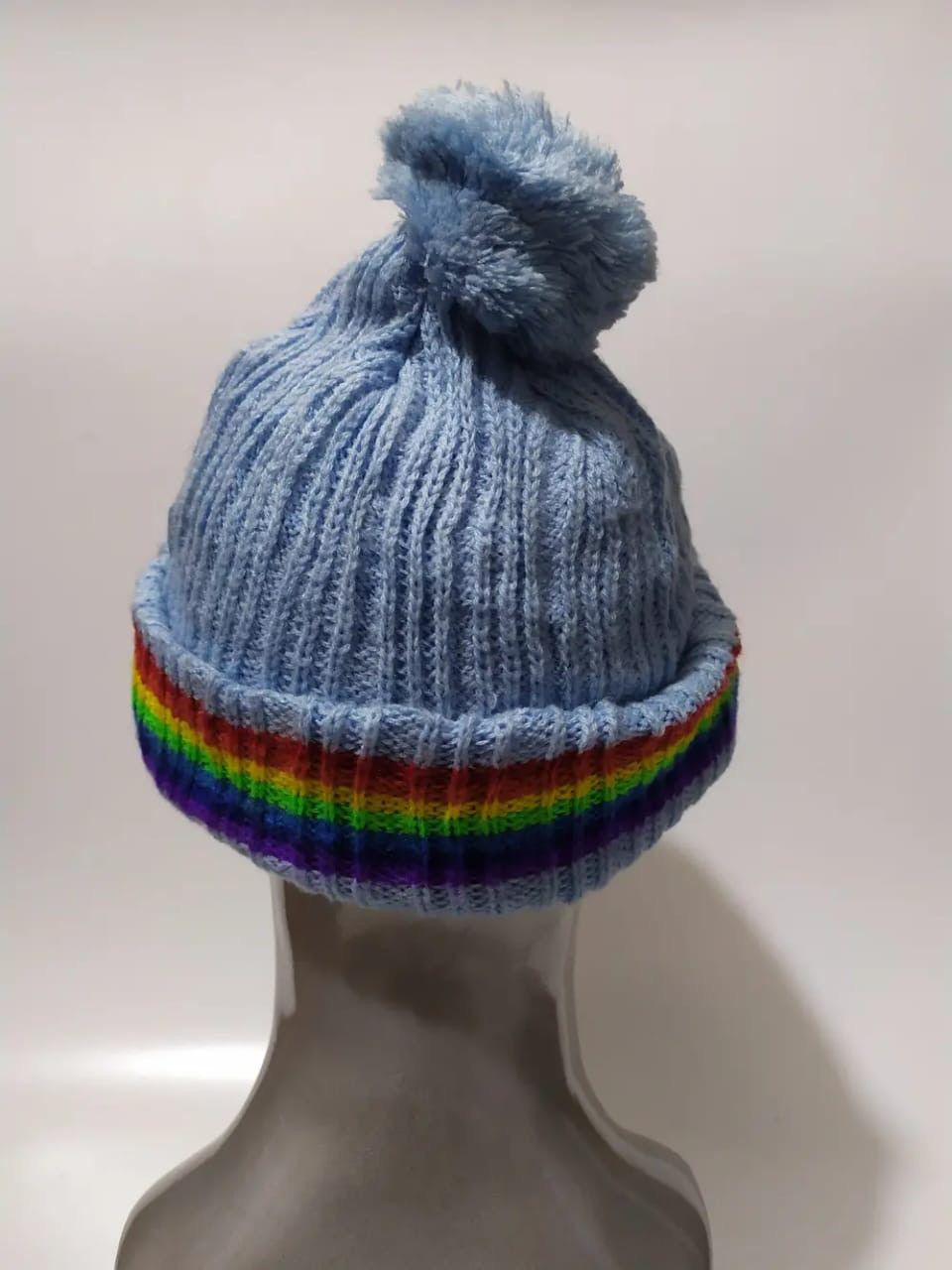 Ellesse × Vintage Ellesse Rainbow Beanie Hats Size ONE SIZE - 6 Thumbnail