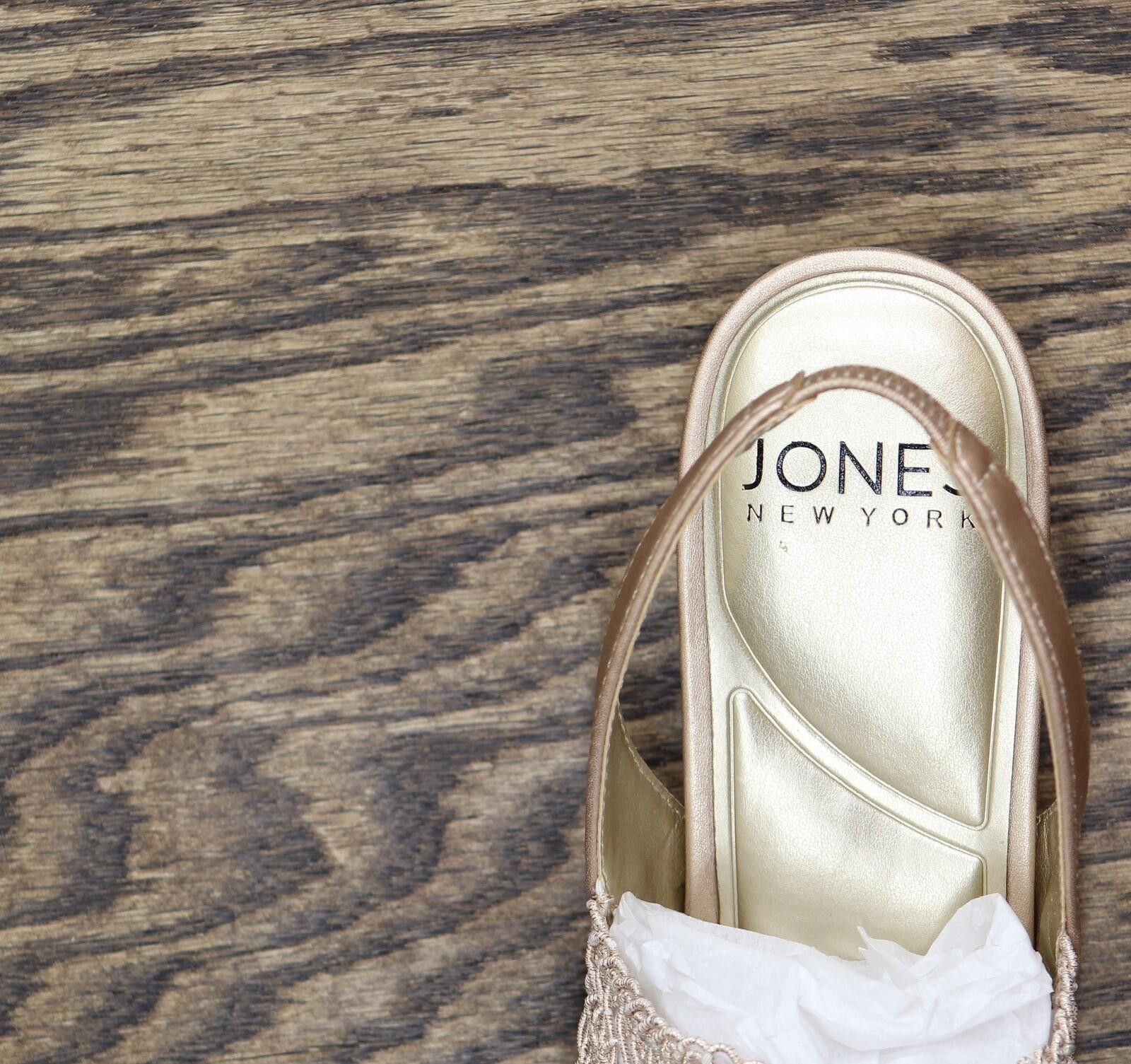 Jones New York Nwt Jones New York Slingback Flats Rose Gold Pink 8.5m Size US 8.5 / IT 38.5 - 7 Thumbnail