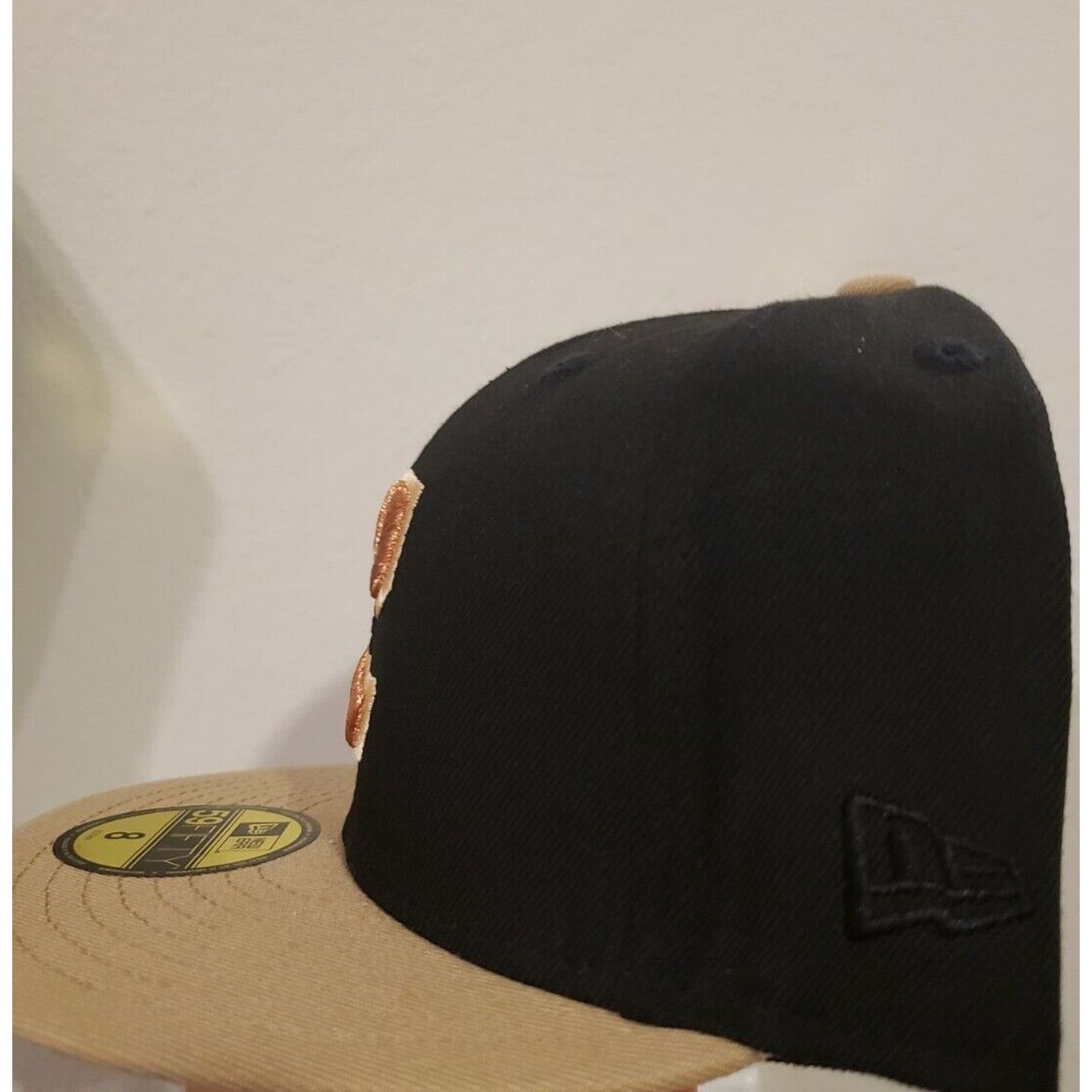 New Era Cleveland Indians Hat 100 Seasons 5950 Size 8 Gold New Era Size ONE SIZE - 5 Thumbnail