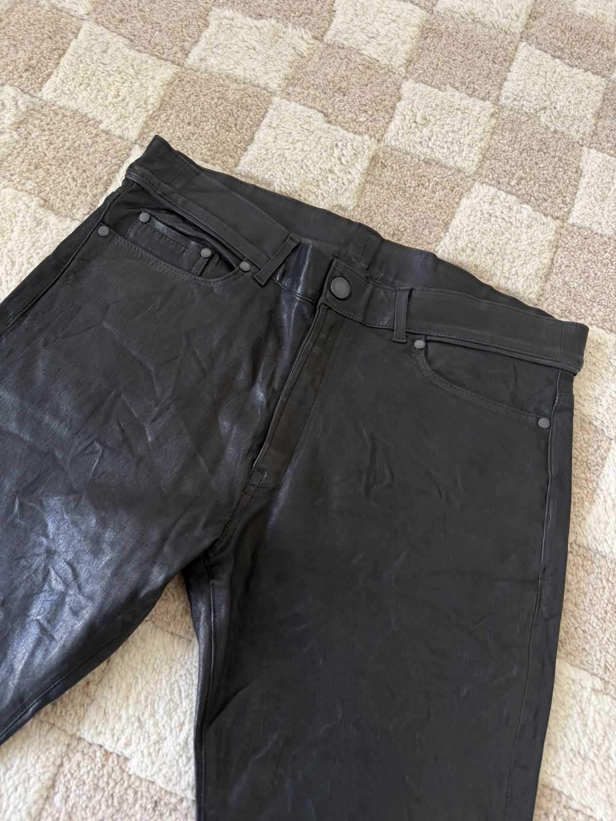 John Elliott John Elliott Leather Cast 2 sz 34 Size US 34 / EU 50 - 2 Thumbnail