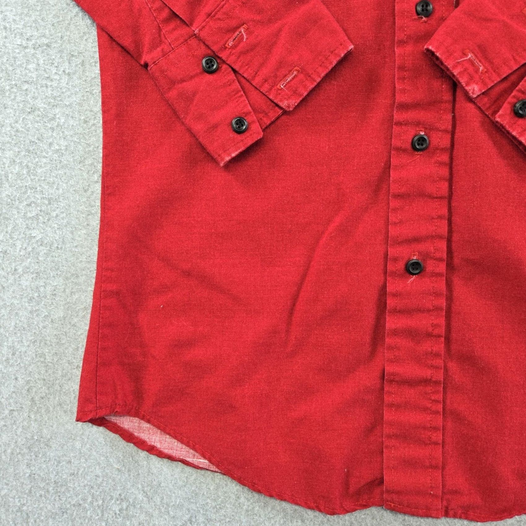 Brooks VINTAGE Brooks & Dunn Shirt Mens S Red Check Long Sleeve Button Up Regular Fit Cotton Size US S / EU 44-46 / 1 - 5 Thumbnail