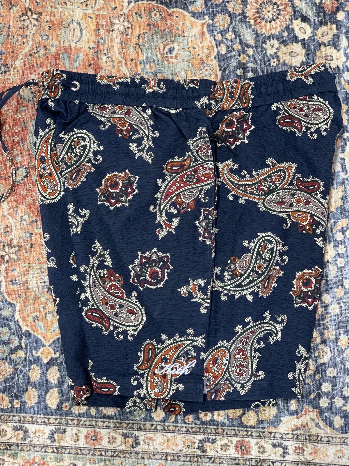 Kith Kith paisley silk cotton shorts Size US 34 / EU 50 - 4 Thumbnail