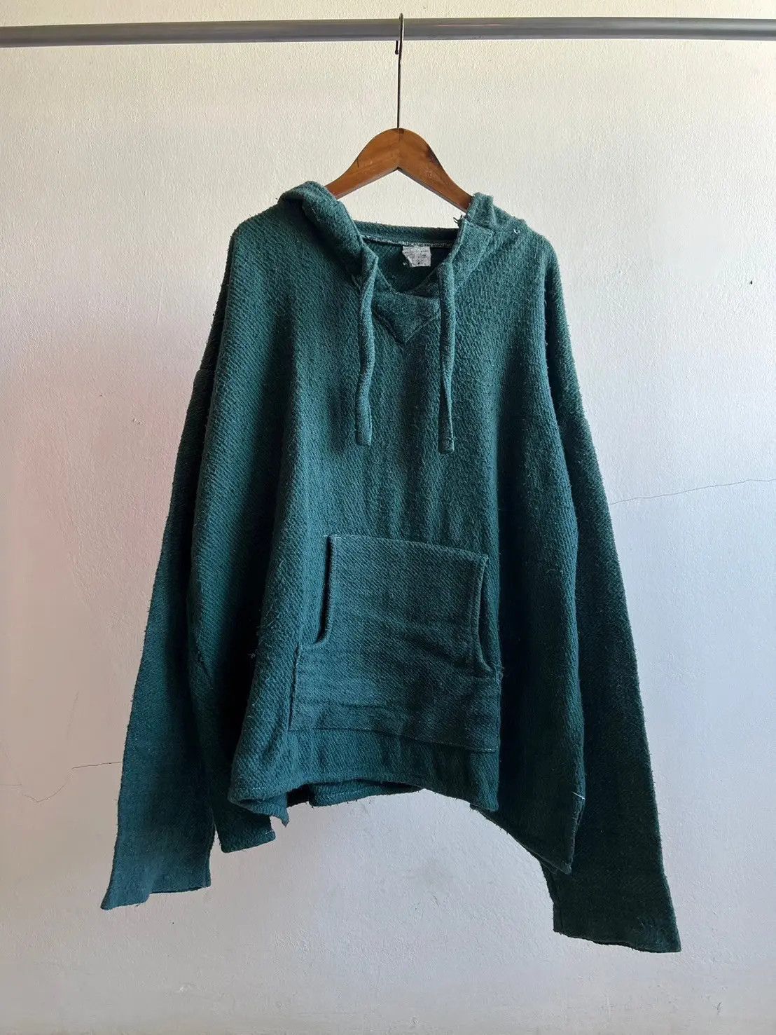 Mexicana Rare HIPPIE Wool Hoodie Size US L / EU 52-54 / 3 - 1 Thumbnail