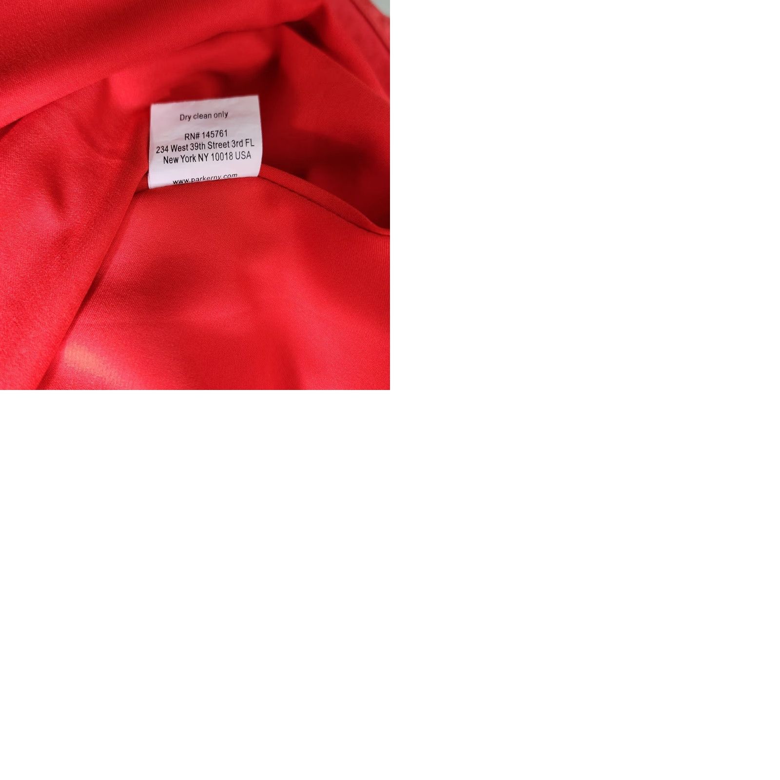 Parker Parker Dress Womens Red Coral Gunther Fit & Flare Mini Dress-Size M Size M / US 6-8 / IT 42-44 - 9 Thumbnail
