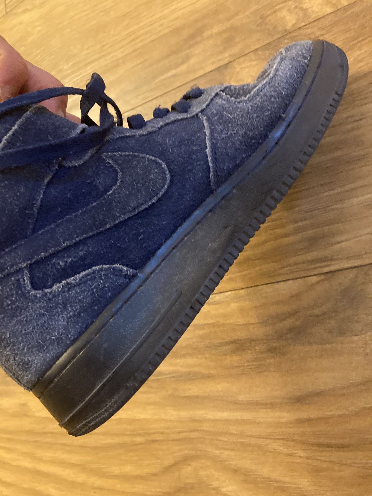Nike Air Force 1 mid 07 binary blue Size US 8.5 / EU 41-42 - 4 Thumbnail