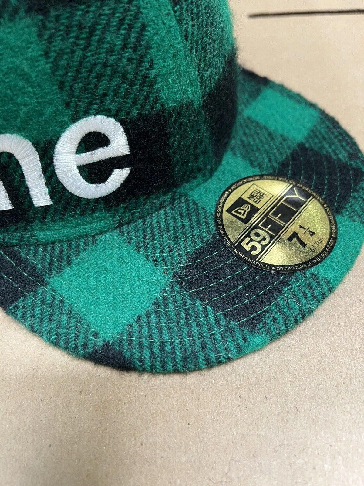 New Era 2007 Supreme New Era Buffalo Check Plaid Hat Side Logo Size ONE SIZE - 3 Thumbnail