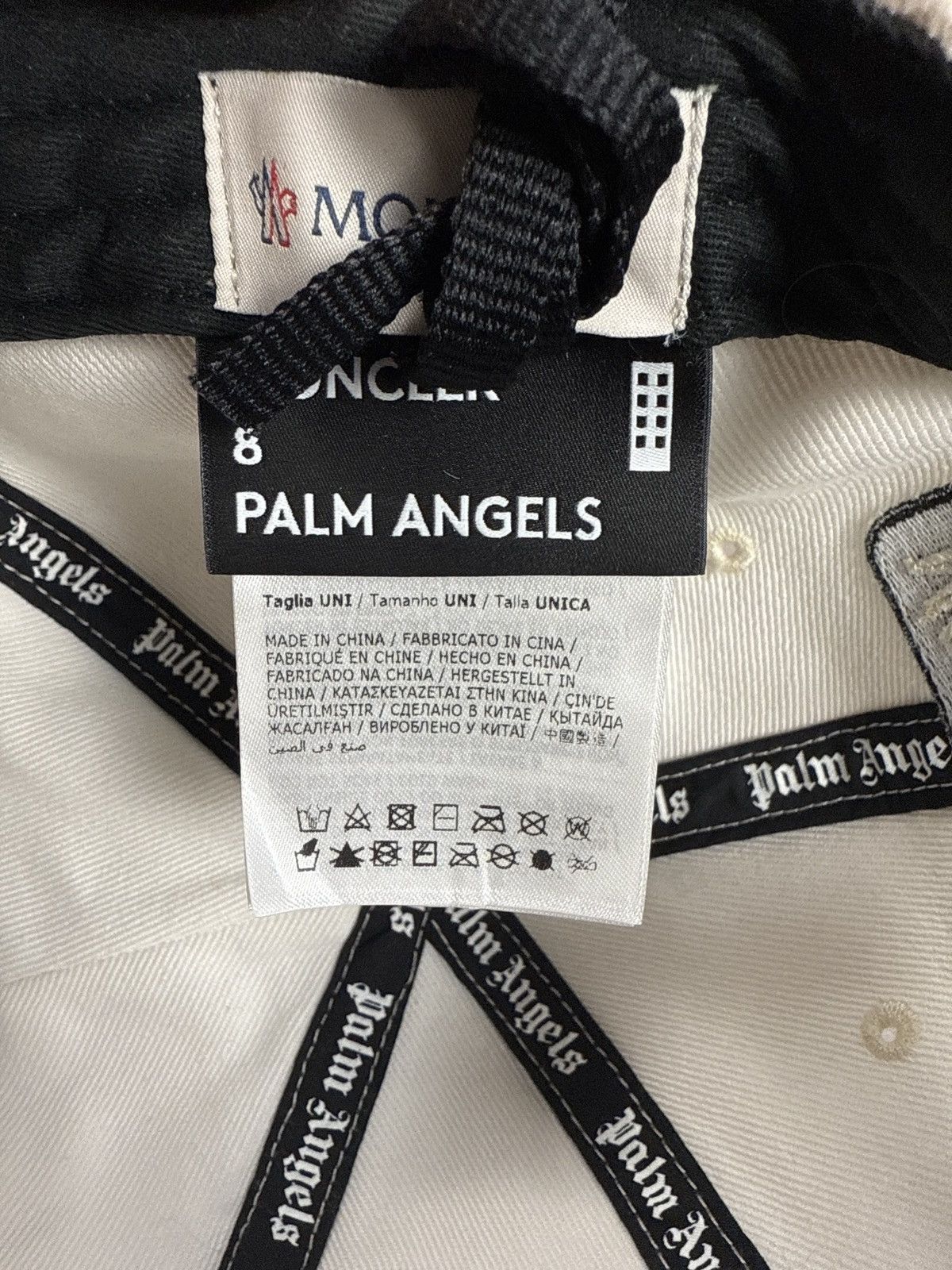 Moncler × Palm Angels Moncler x Palm Angels distressed cap Size ONE SIZE - 6 Thumbnail