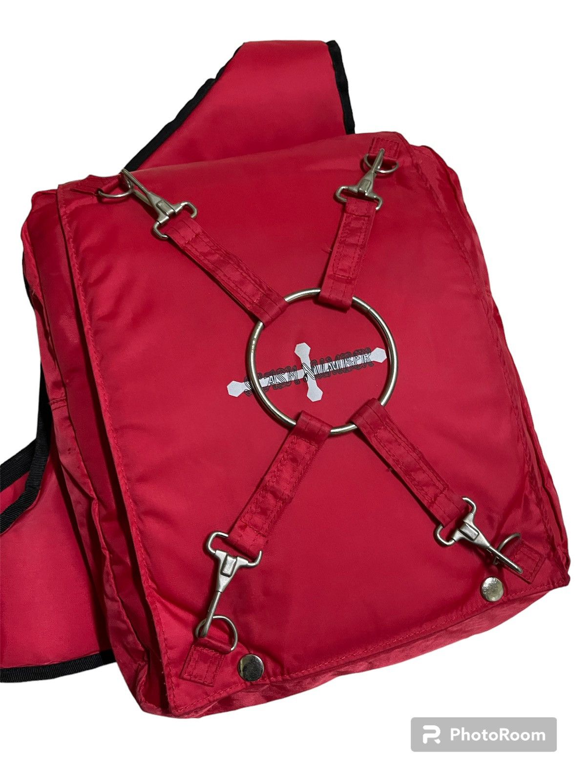 Japanese Brand Slash Number Bondage Backpack Crossbody Bag Size ONE SIZE - 7 Thumbnail