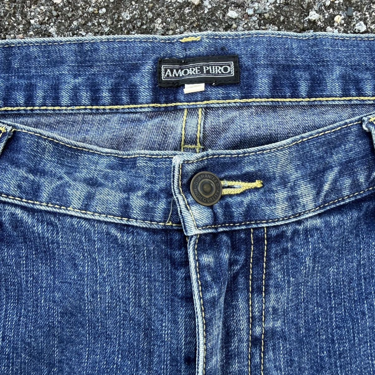 Japanese Brand VINTAGE AMORE DENIM RIPPEP JEAN PANTS Size US 38 / EU 54 - 5 Thumbnail