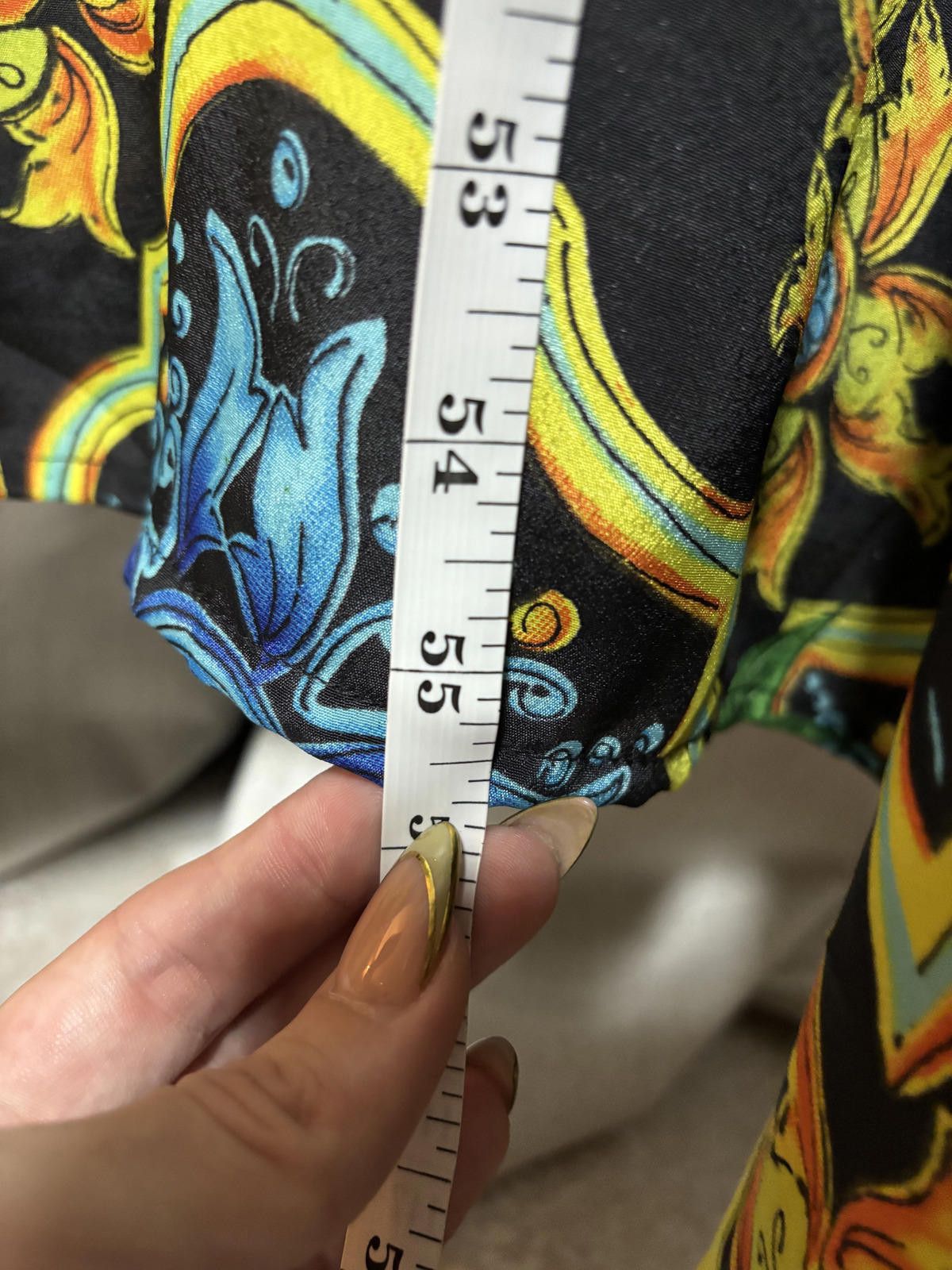 Other Bohemian Style Long Floral Print Kaftan Dress with Fringe Size ONE SIZE - 11 Thumbnail