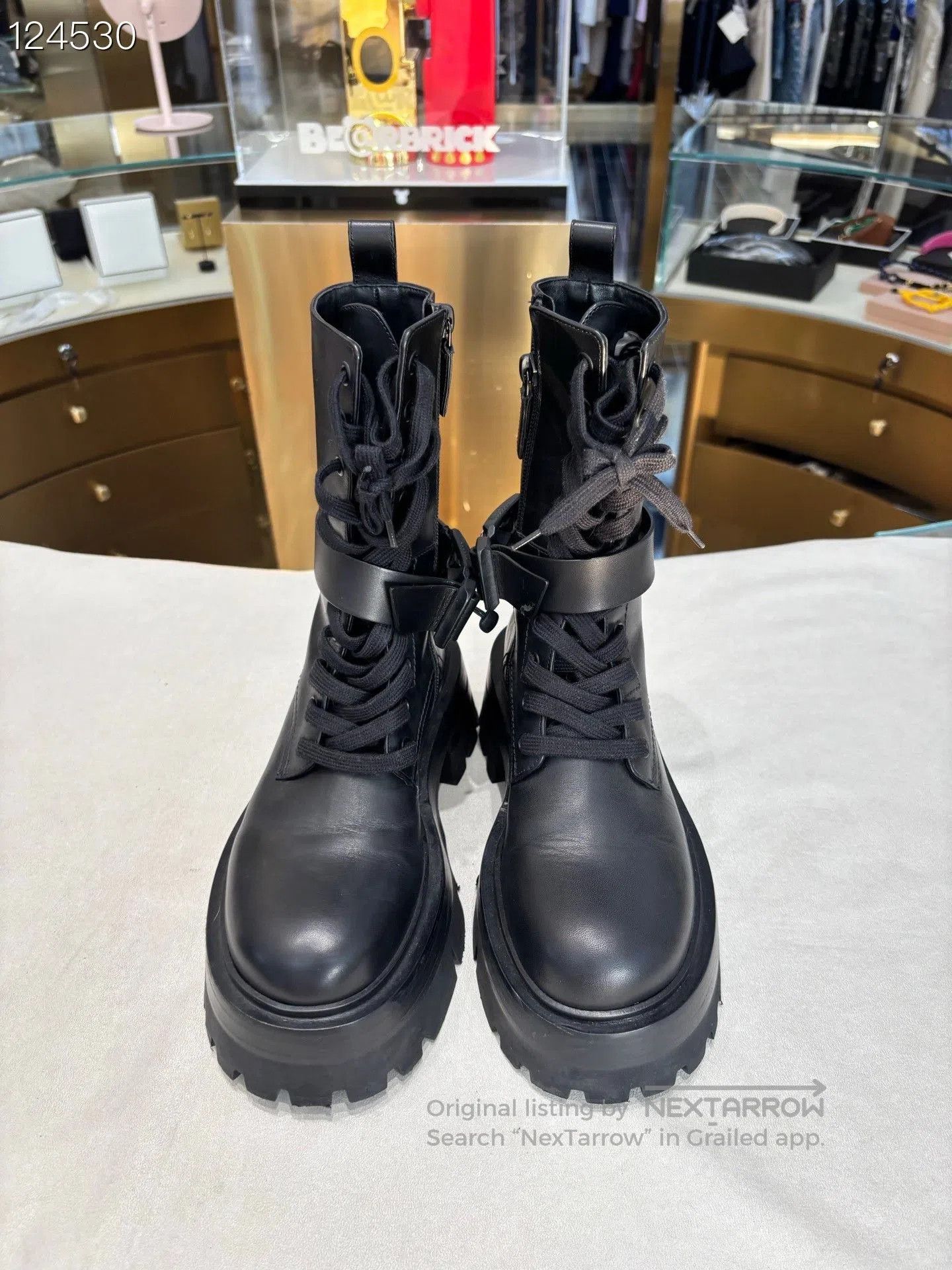Versace Versace Medusa Platform Martin Boots. Size US 5 / IT 35 - 1 Thumbnail