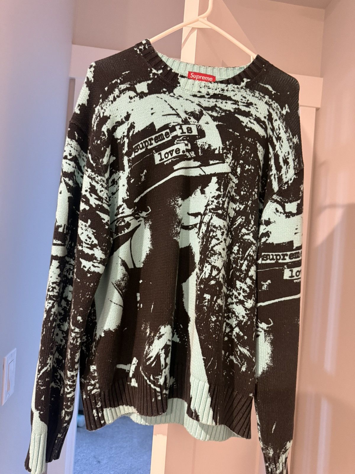 Supreme Love Sweater | Grailed