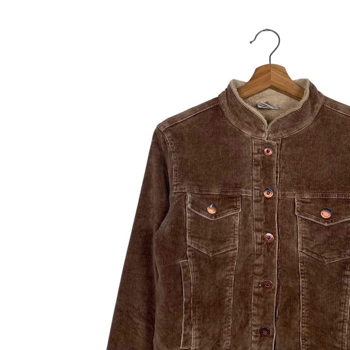 Billabong BILLABONG Corduroy Jacket Women’s Crop Jacket #2157-C95 Size S / US 4 / IT 40 - 6 Thumbnail