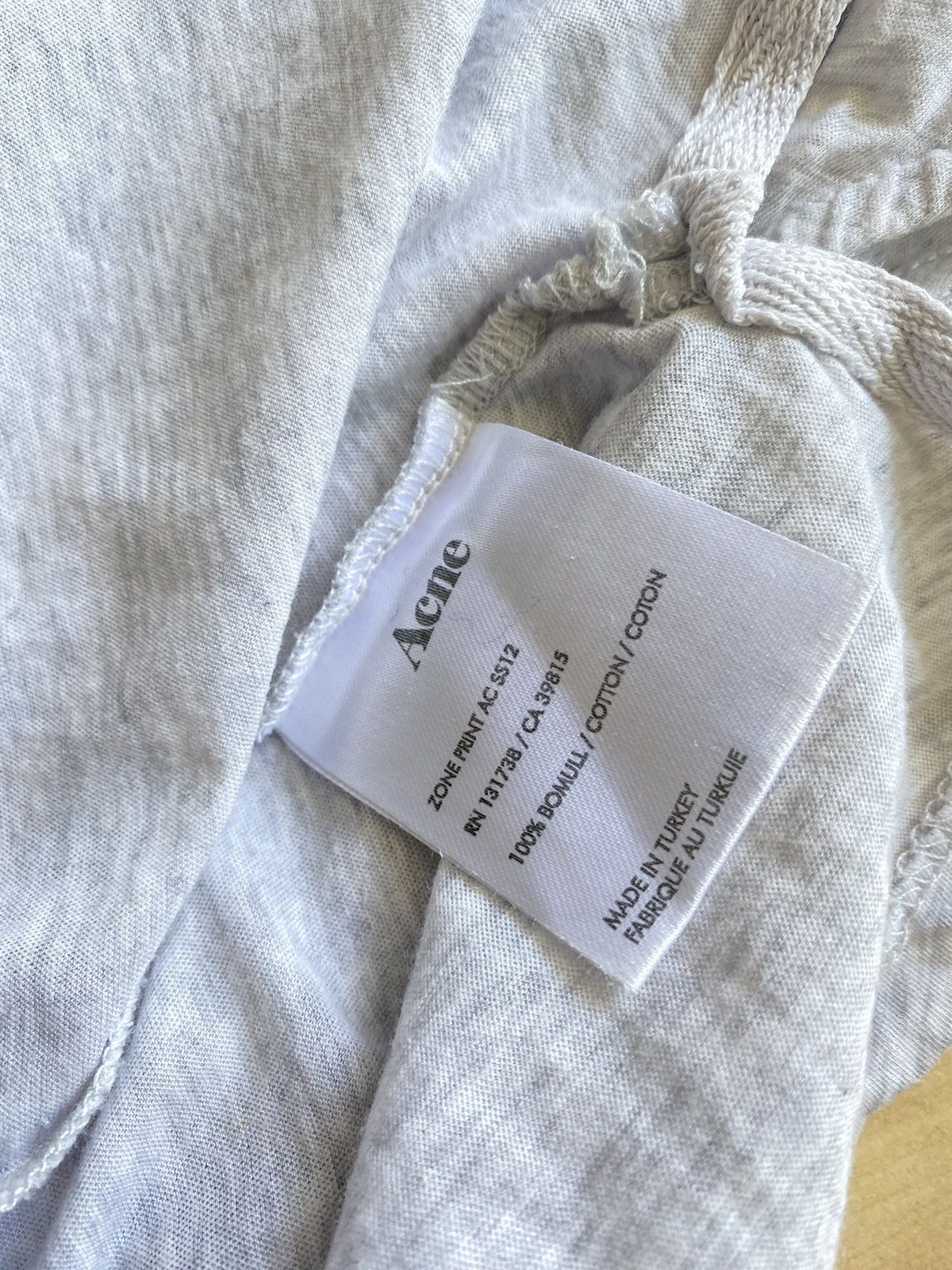 Acne Studios Acne Studios Zone Print Sleeveless T-Shirt AC SS12 Size US M / EU 48-50 / 2 - 6 Thumbnail