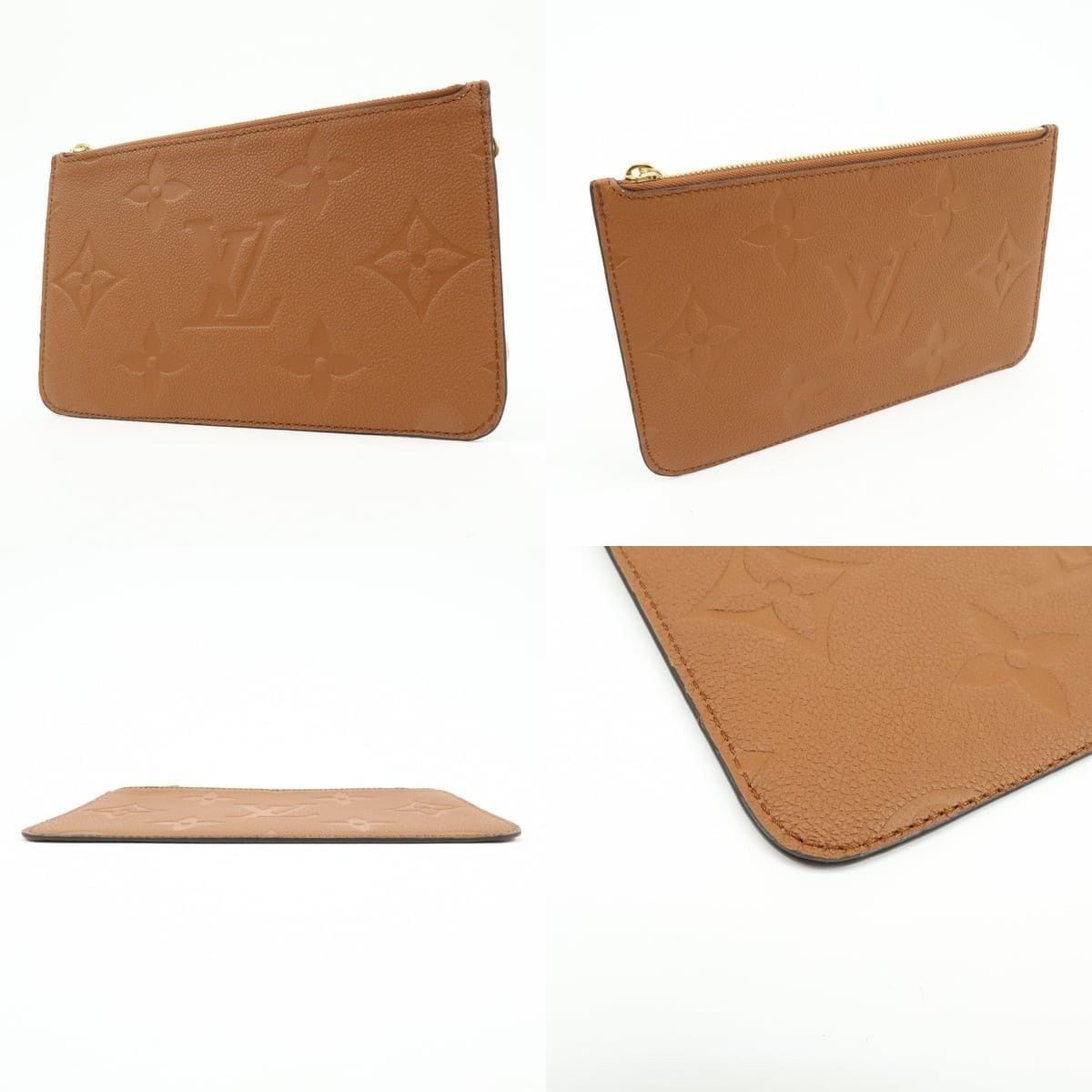Louis Vuitton Louis Vuitton Monogram Empreinte Pochette Tan Size ONE SIZE - 3 Thumbnail