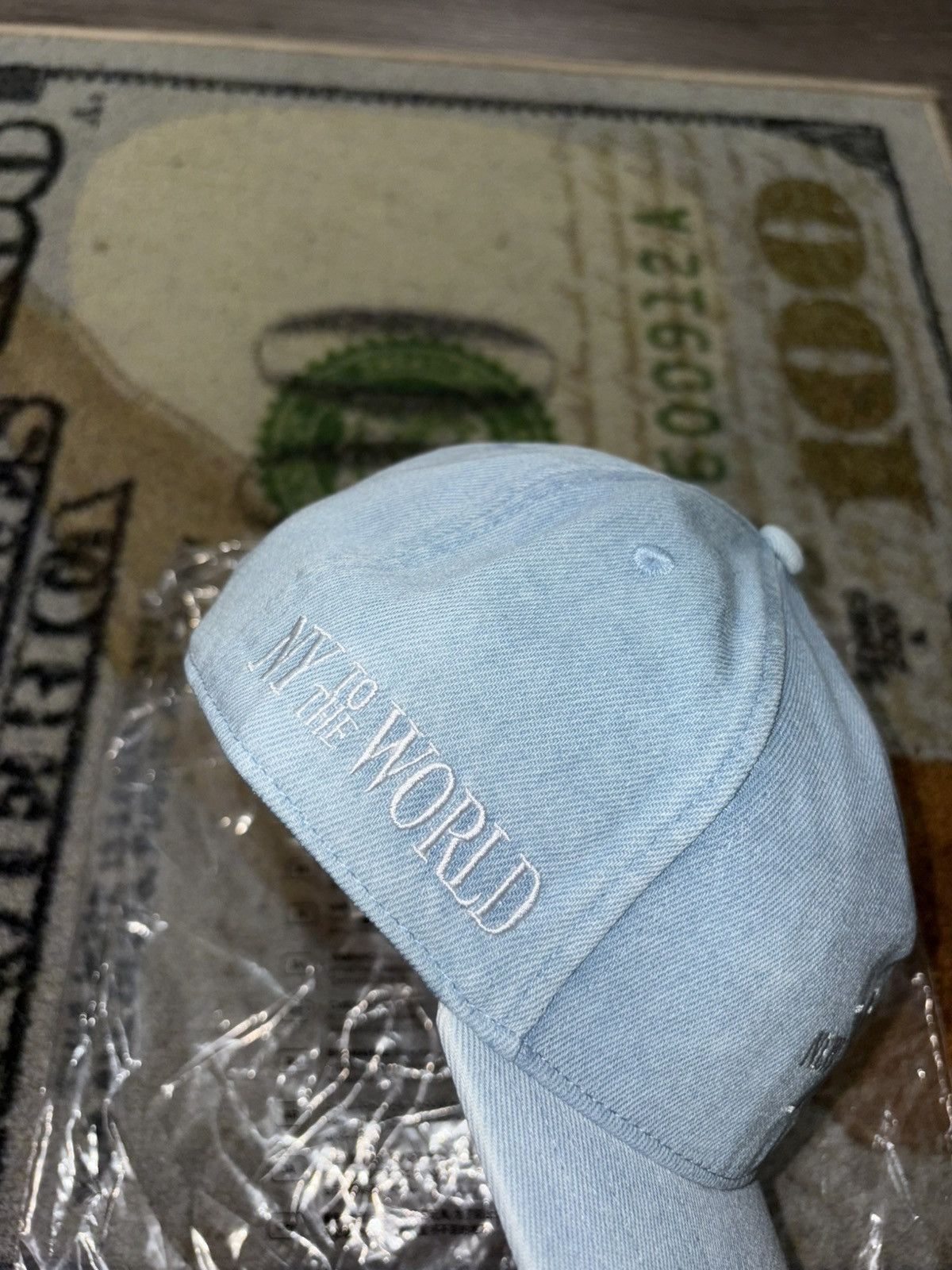 Kith Kith and Kin New York Denim Bay Low Pinch Crown Hat Size ONE SIZE - 3 Thumbnail