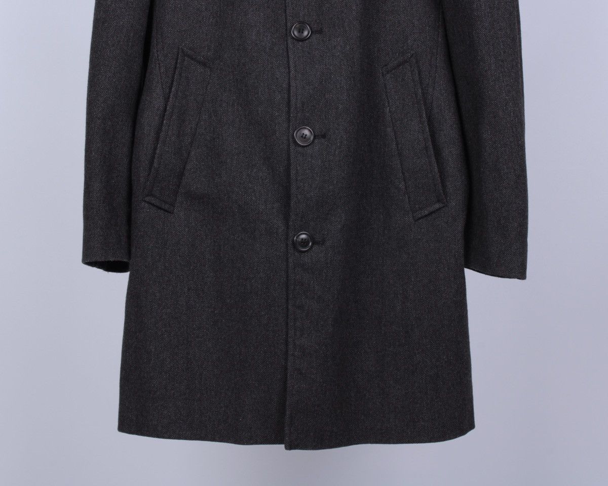 Designer × Tommy Hilfiger × Vintage TOMMY HILFIGER Tailored Feeling Wool Blend Potters Long Coat Size US S / EU 44-46 / 1 - 3 Thumbnail