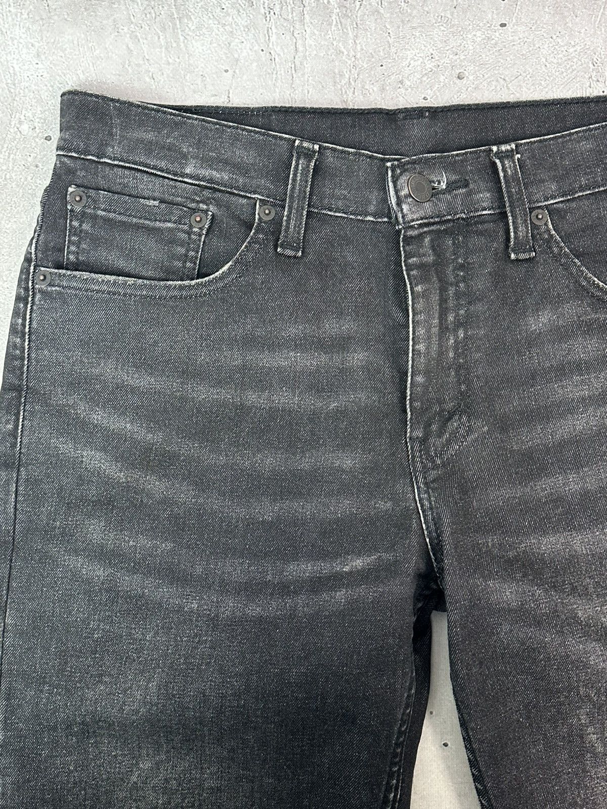 Levi's Levi’s 511 Grey Washed Cotton Straight Men’s Jeans Size US 32 / EU 48 - 6 Thumbnail