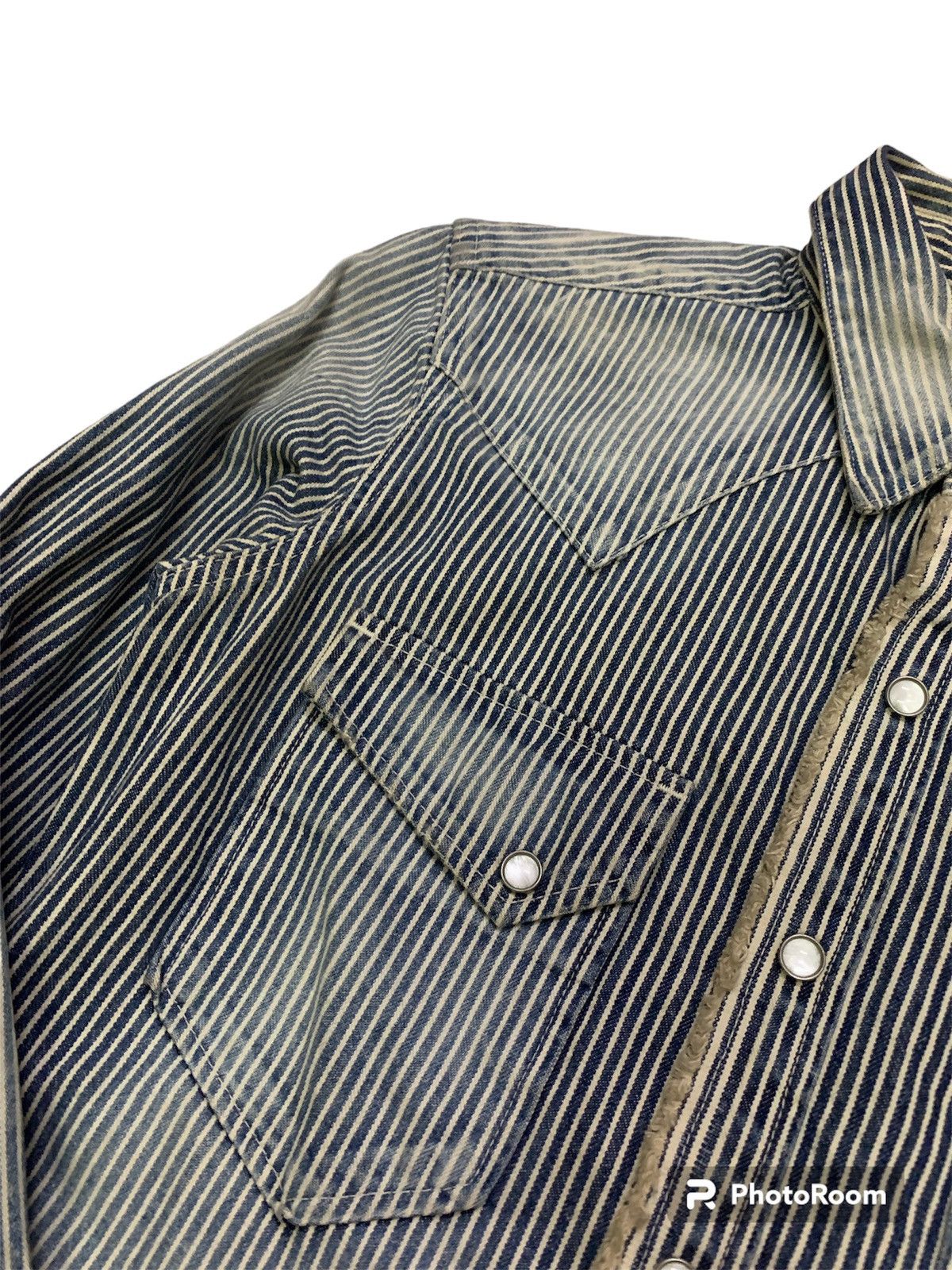 wjk 💥Vintage Wjk Stripe Button Shirt Size US S / EU 44-46 / 1 - 6 Thumbnail