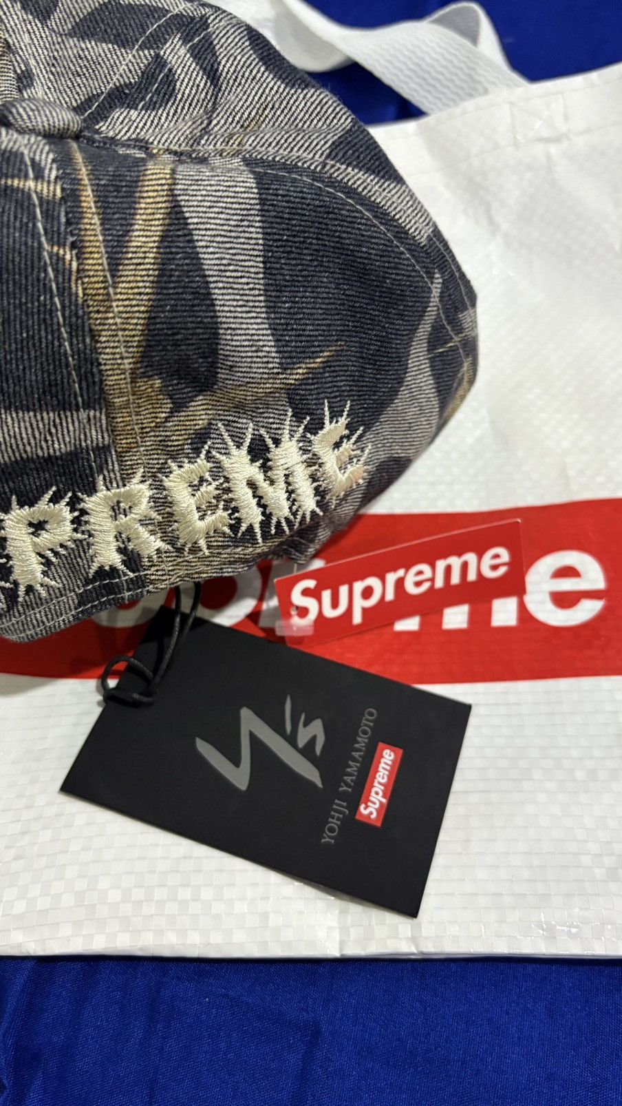 Supreme × Yohji Yamamoto supreme yohji yamamoto cap Size ONE SIZE - 4 Thumbnail