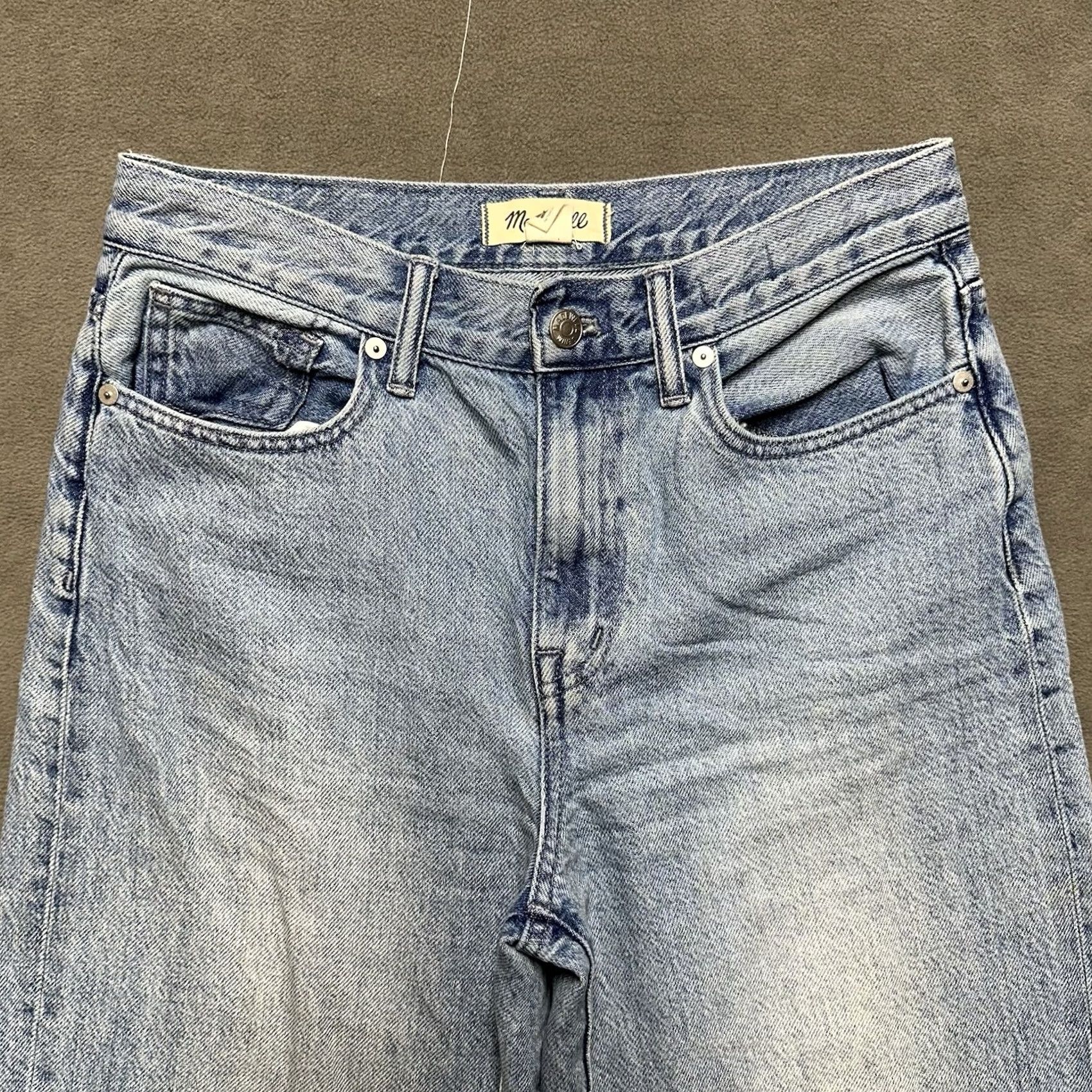 Madewell Madewell Jeans Womens 26 Super Wide Leg High Rise Baggy Festival Boho Loose GUC Jeans Size 26" / US 2 / IT 38 - 3 Thumbnail