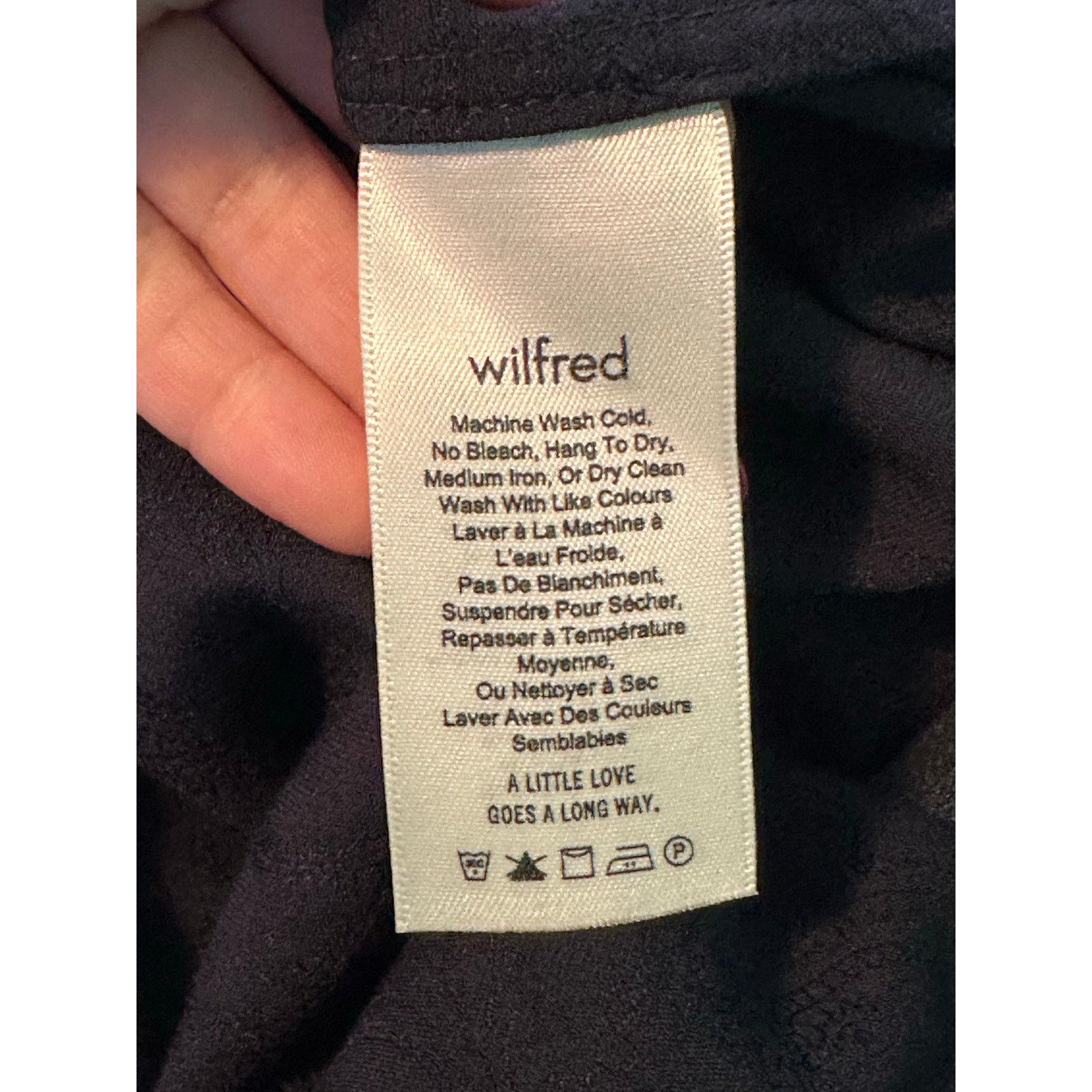 Aritzia Wilfred Black Paisley Brocade Back Zip Tank Top Size Small Size S / US 4 / IT 40 - 5 Thumbnail