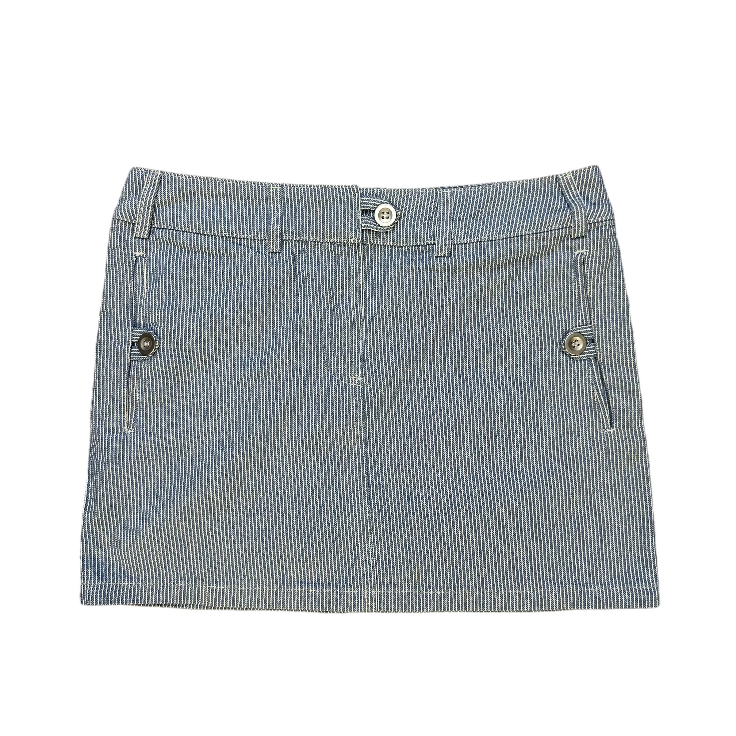 A.P.C. A.P.C. Rue Madame Paris Hickory Striped Mini Skirt #A33-0748 Size 28" / US 6 / IT 42 - 1 Thumbnail