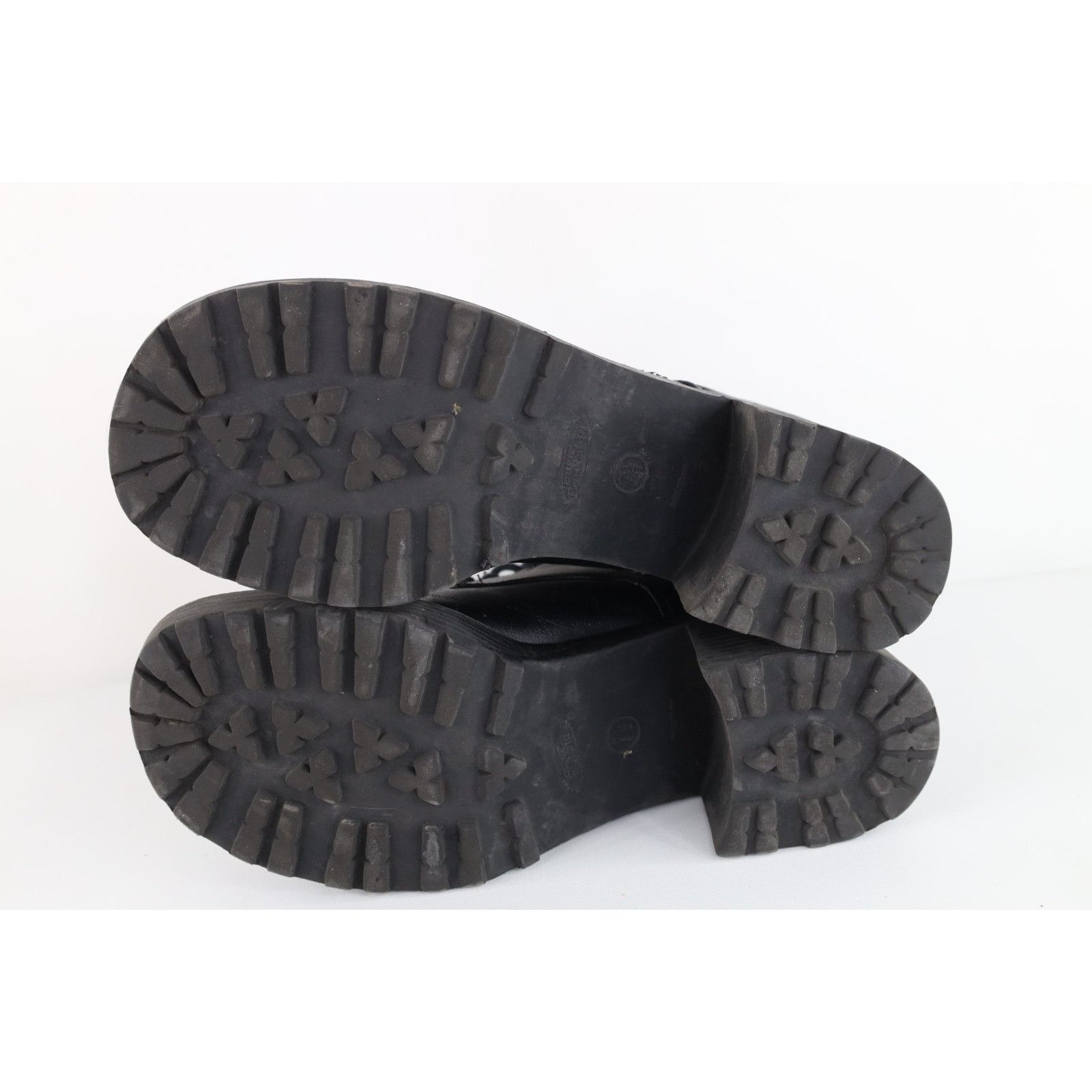Vintage Vintage 90s Y2K Streetwear Distressed Chunky Heeled Boots Size US 7.5 / IT 37.5 - 15 Thumbnail