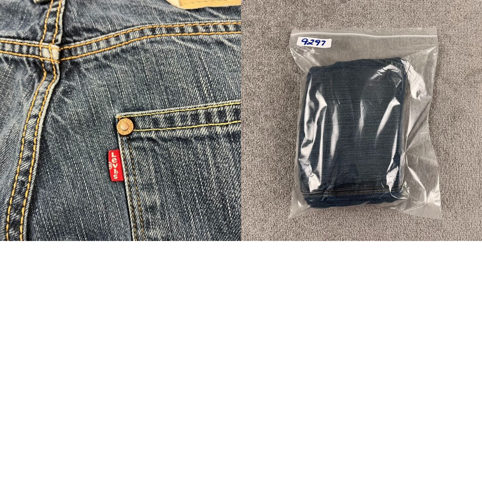Levi's VINTAGE Levis 514 Jeans Mens 32x32 Blue Denim Mid Rise Classic Straight 5-Pocket Mens Jeans Size US 32 / EU 48 - 9 Thumbnail