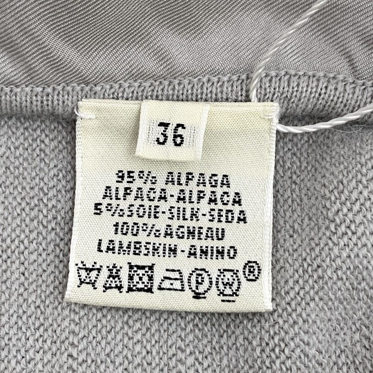 Hermes Hermès Alpaca Wool Turtleneck Long Sleeve Sweatshirt K26WX Size S / US 4 / IT 40 - 6 Thumbnail