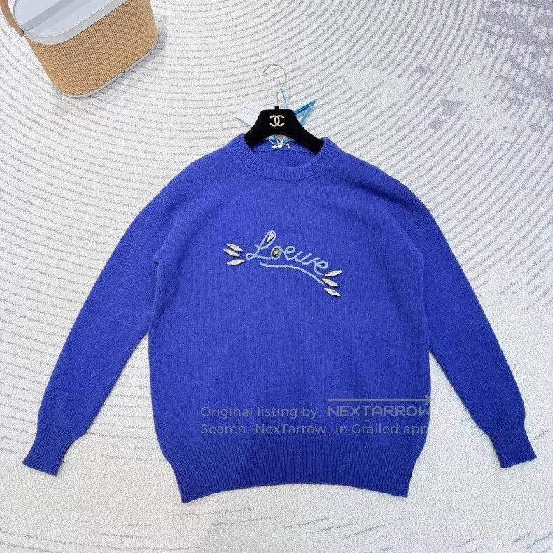 Loewe Loewe Purple Blue Sweater Size XS / US 0-2 / IT 36-38 - 2 Thumbnail