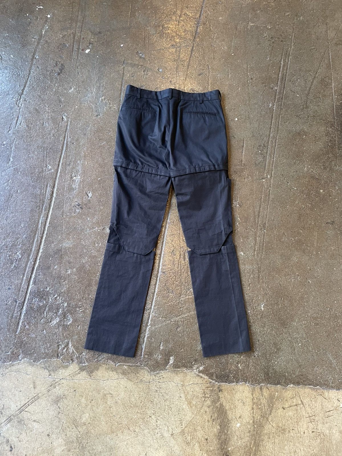 Raf Simons RAF Simon’s Velcro pants spring-summer 2008 Size US 30 / EU 46 - 3 Thumbnail