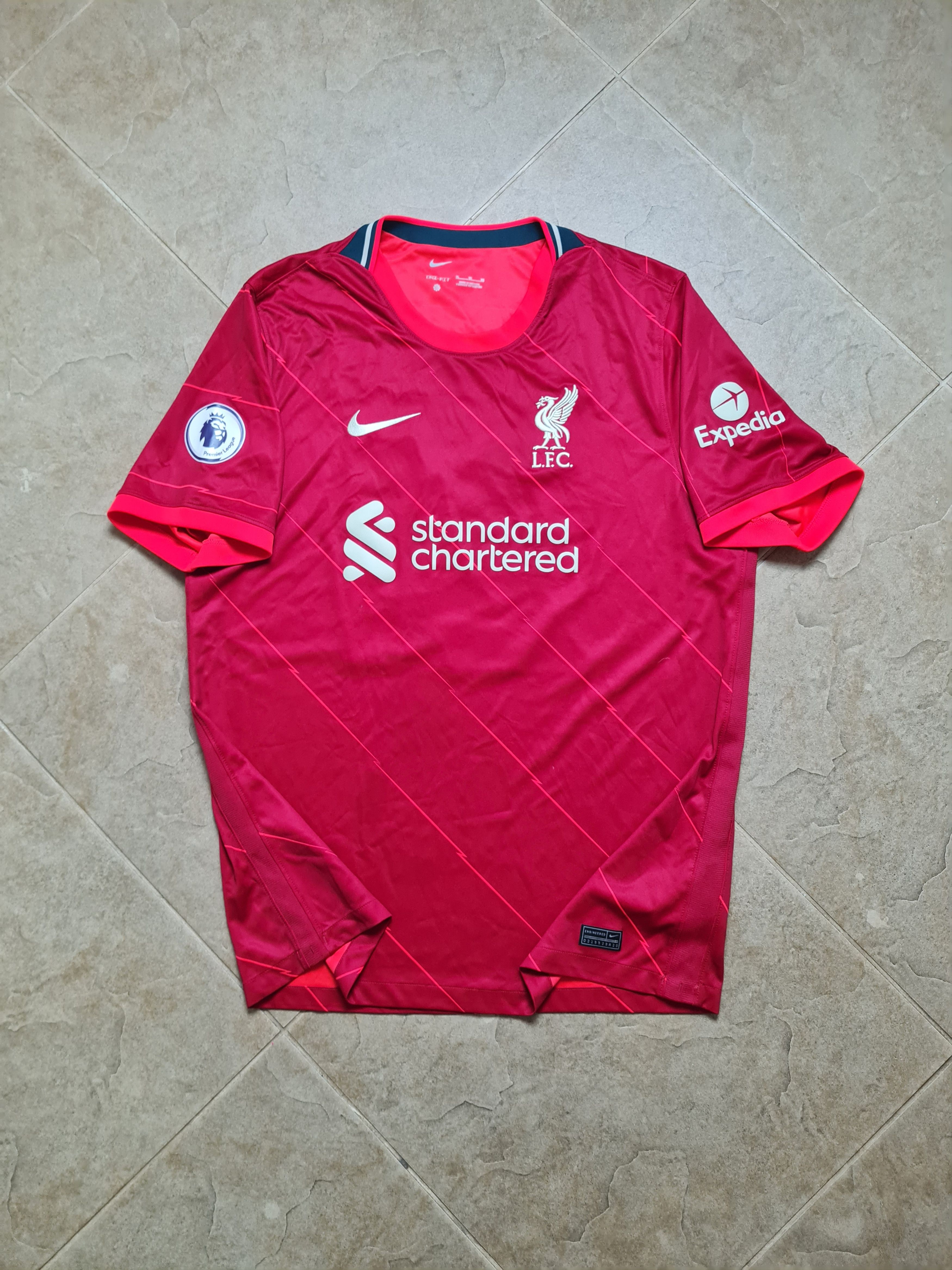 Nike Sooccer Liverpool 2021/22 Home Match Jersey #21Ahmad.S Nike Size US XL / EU 56 / 4 - 1 Thumbnail