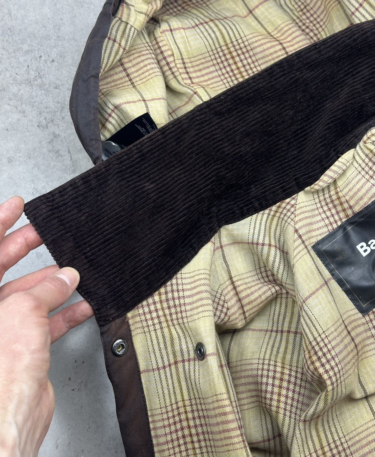 Barbour Barbour Stockman Waxed Cotton Hooded Long Coat Brown Size M Size US M / EU 48-50 / 2 - 15 Thumbnail