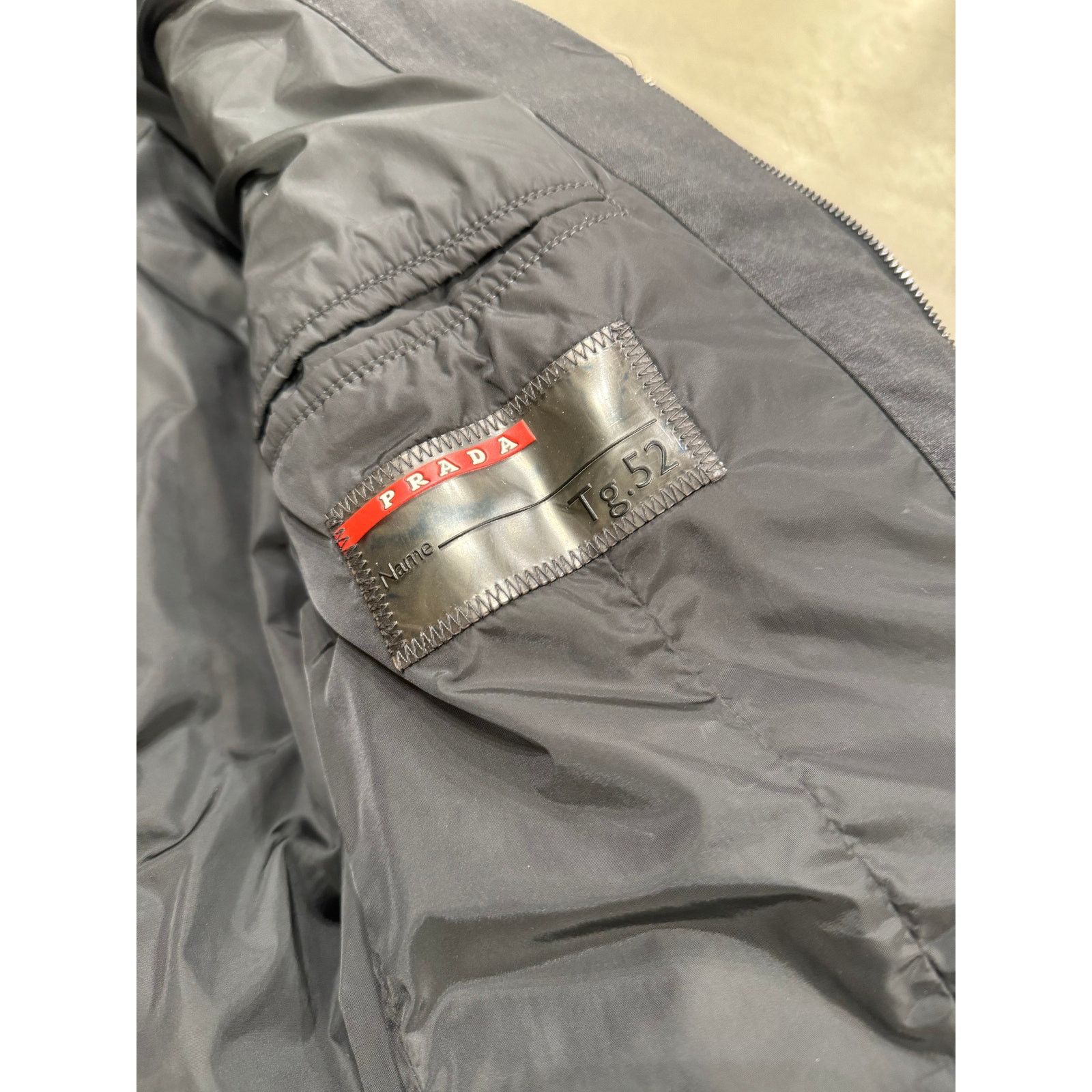 Prada 2010 Prada nylon puffer jacket Size US L / EU 52-54 / 3 - 7 Thumbnail