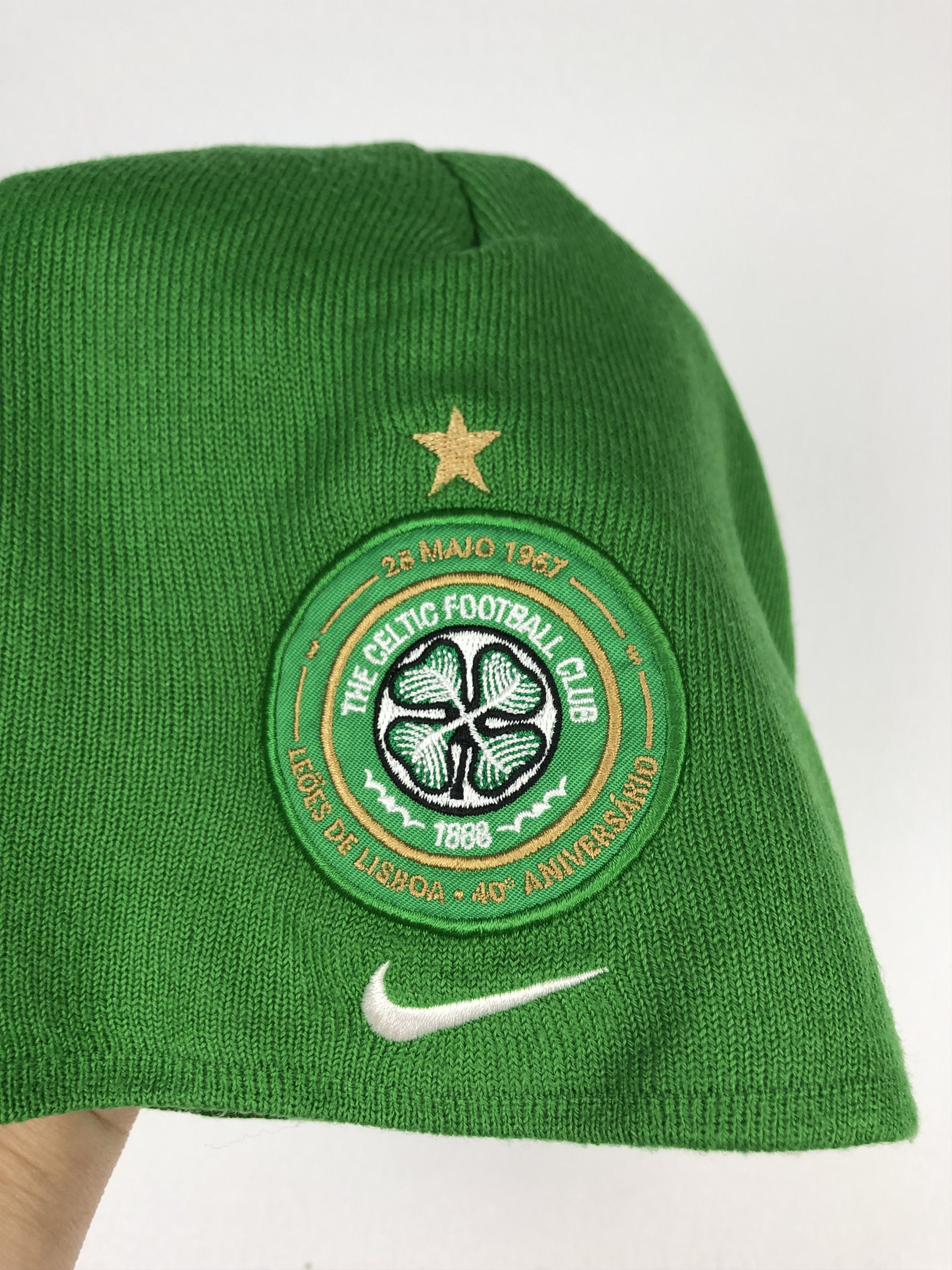 Nike Vintage Nike Celtic FC Hat Snapback Football Beanie Adult Size ONE SIZE - 4 Thumbnail