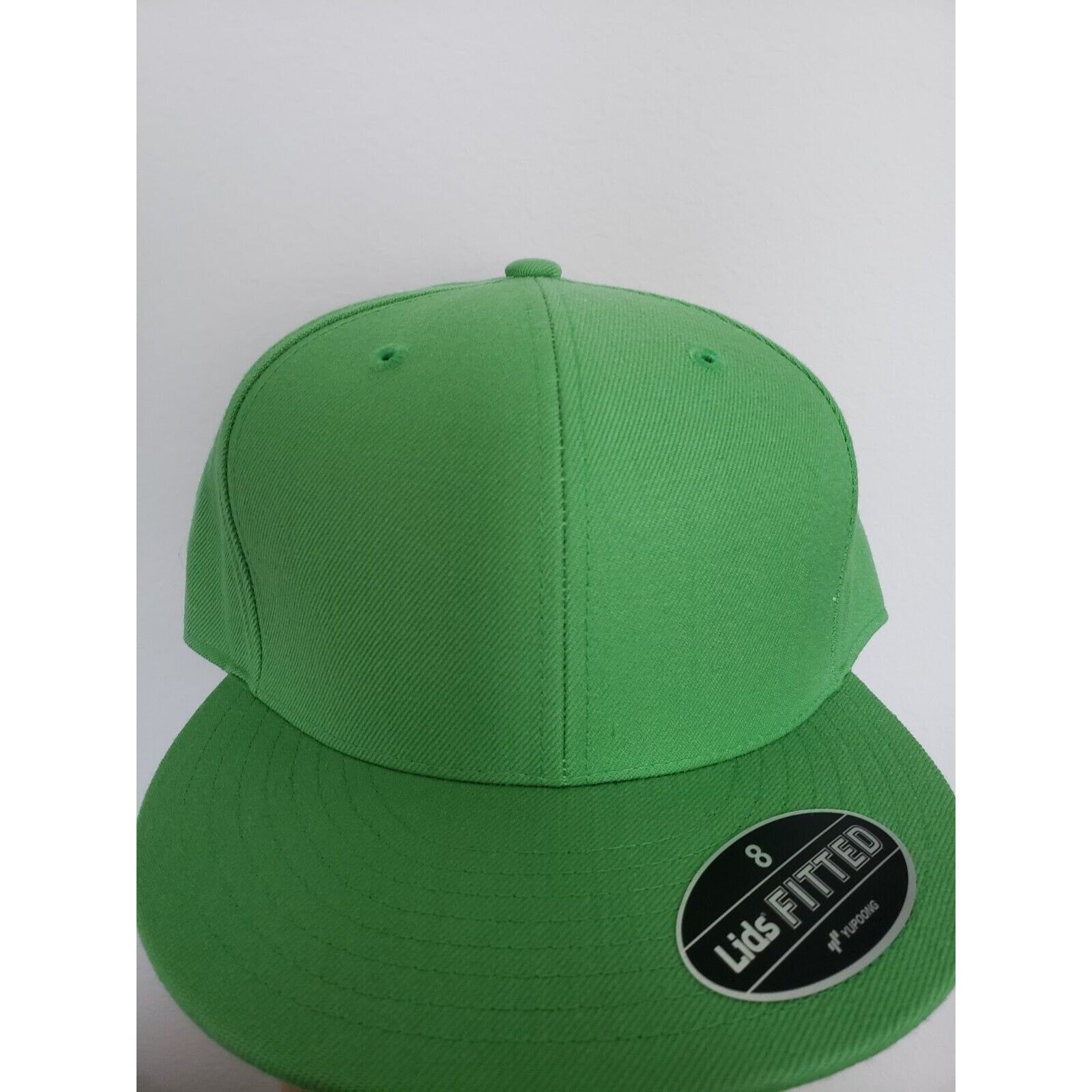 Lids Lids Hat Cap Blank Grandslam Fitted Size 8 Lime Green Size ONE SIZE - 1 Thumbnail