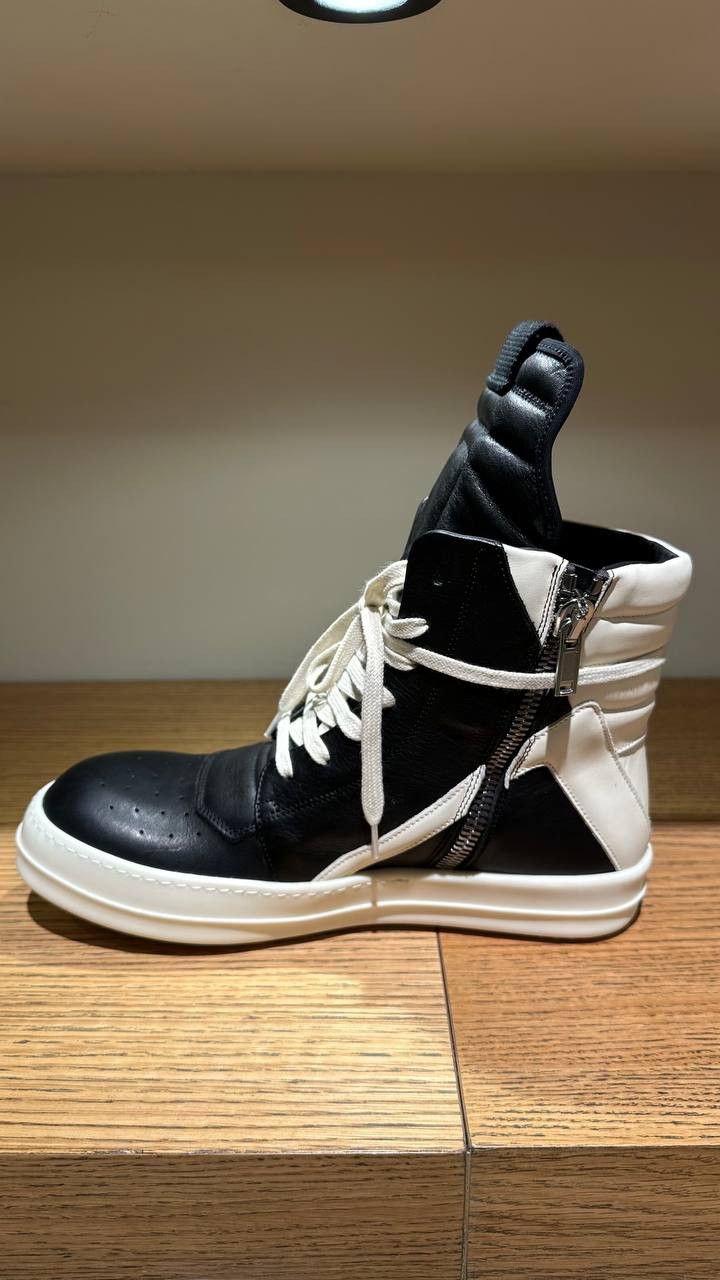 Rick Owens Jumbo Lace Padded Sneaker Low Amethyst Milk