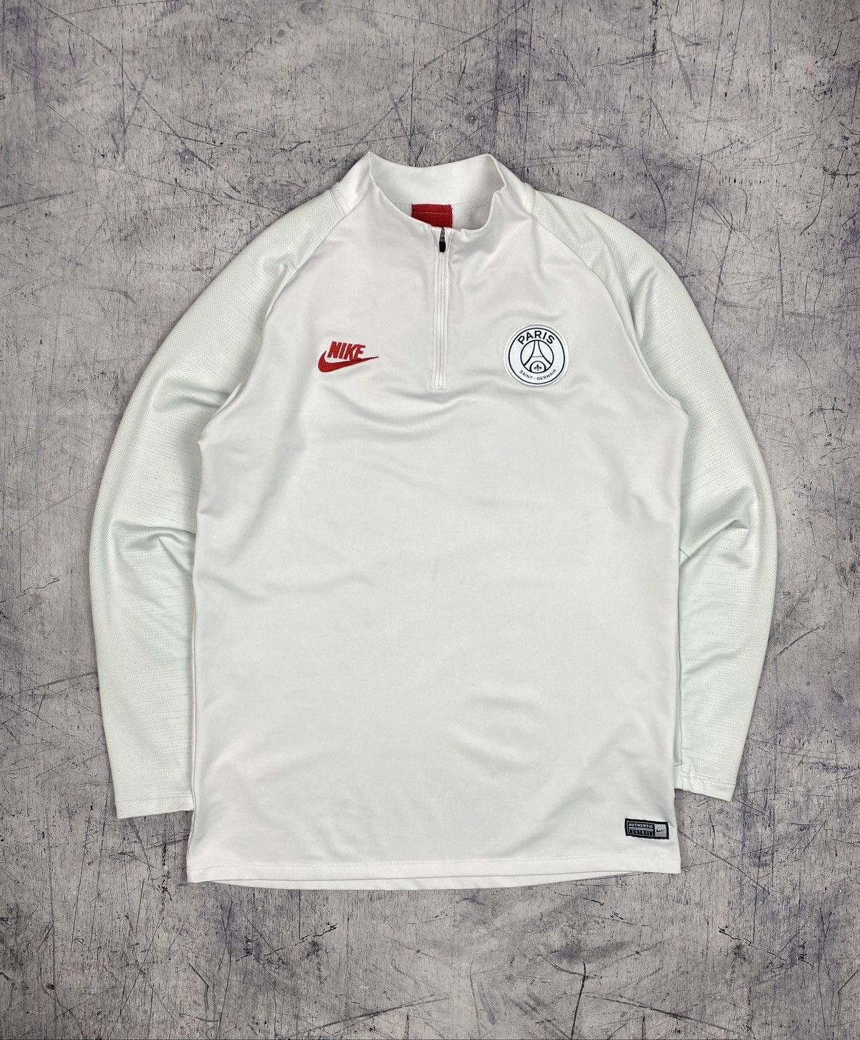 Nike Nike Paris Saint-Germain 2019-20 Vaporknit 1/4 Zip Drill Top Size US L / EU 52-54 / 3 - 2 Thumbnail