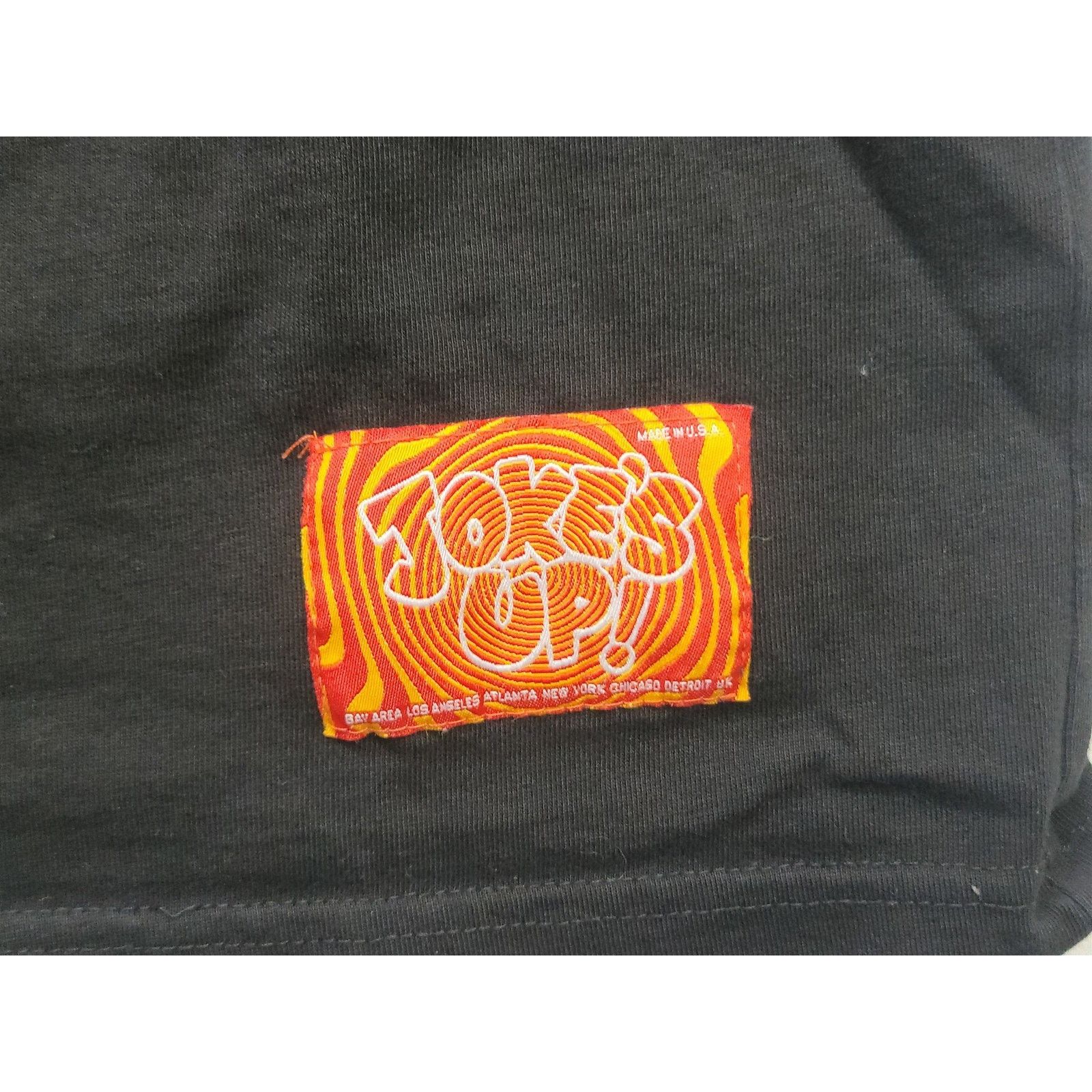 Other Vintage Runtz Joke's Up! Men's Large Black Graphic T-Shirt Size US L / EU 52-54 / 3 - 4 Thumbnail