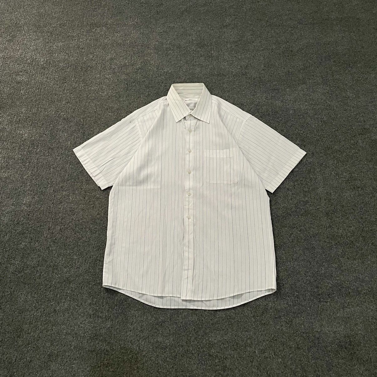 Balenciaga Balenciaga Button Up Shirt Short Sleeve Workwear Size US L / EU 52-54 / 3 - 1 Thumbnail