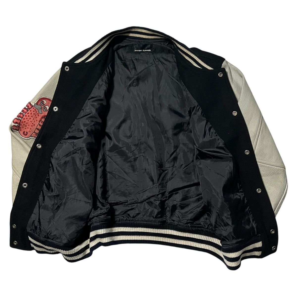Hysteric Glamour Hysteric Glamour Lubma Wool Varsity Leather Hand Jacket Size US L / EU 52-54 / 3 - 3 Thumbnail