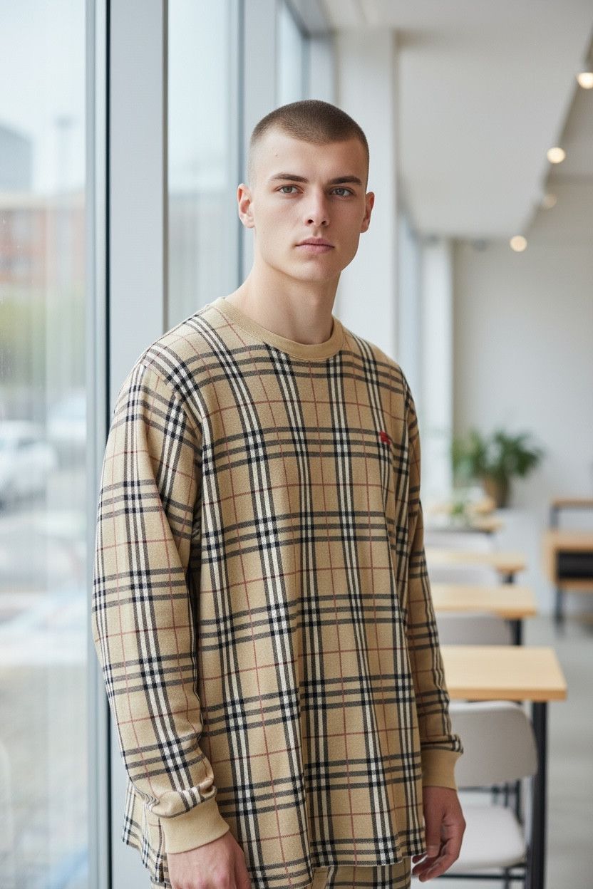Vintage BURBERRYS NOVA CHECK Long-sleeve Shirt