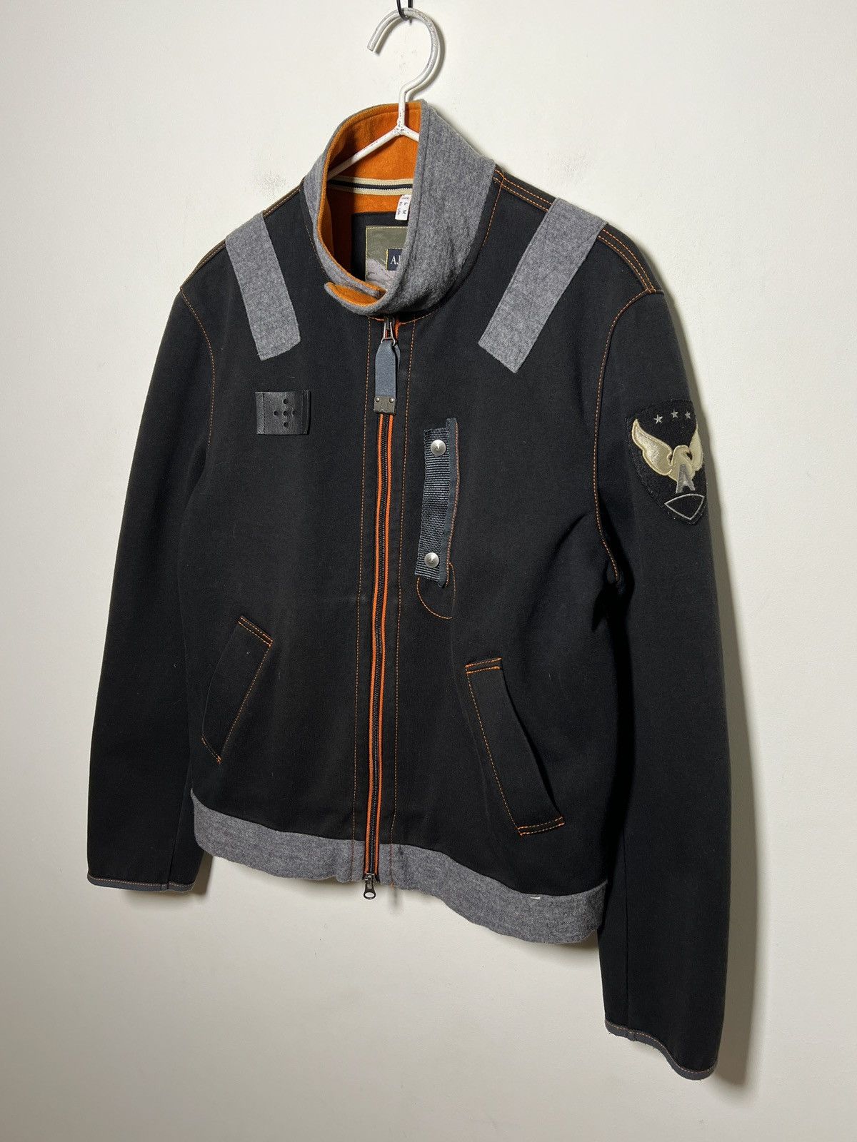 Giorgio Armani armani 30th anni military moto jacket Size US M / EU 48-50 / 2 - 2 Thumbnail