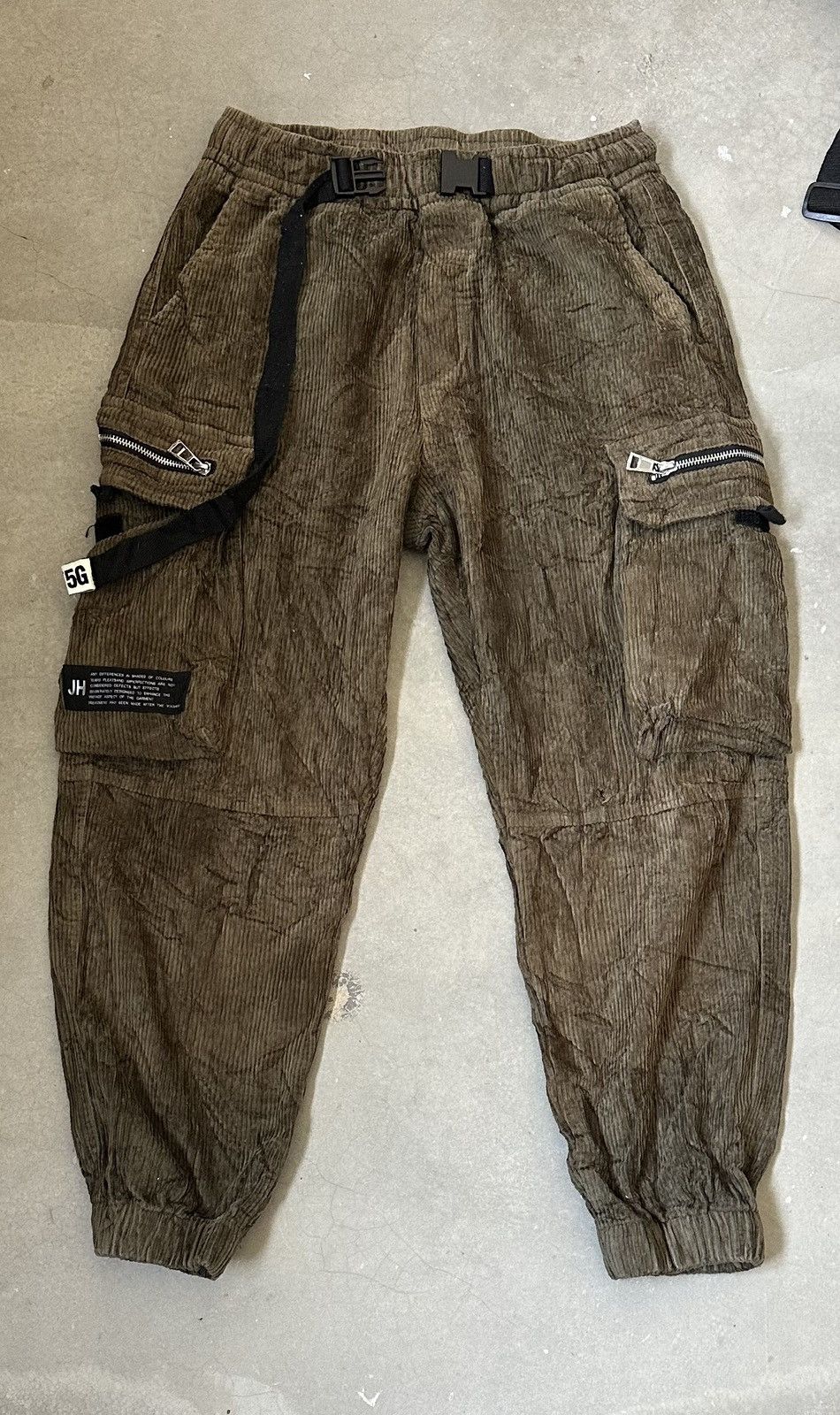 Japanese Brand JAPAN CORDUROY CARGO PANT Size US 32 / EU 48 - 1 Thumbnail