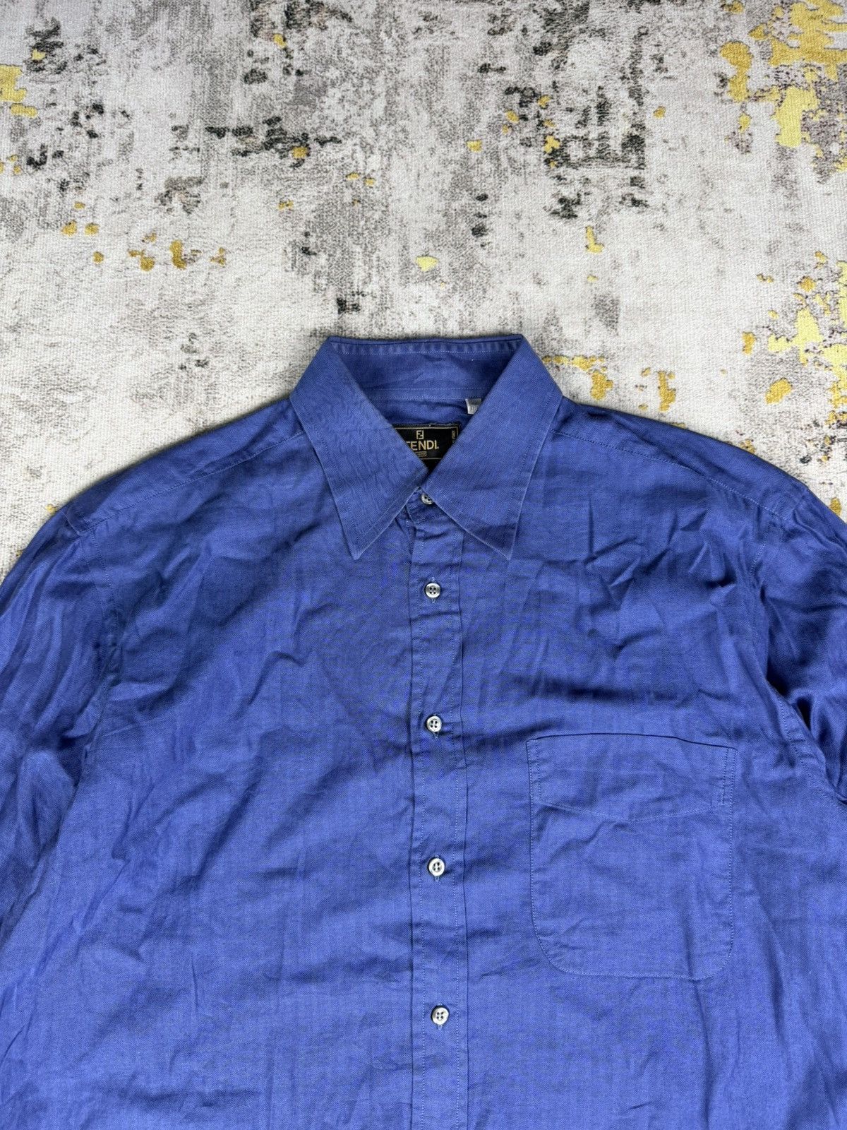 Fendi Vintage Fendi uomo button ups shirt Size US L / EU 52-54 / 3 - 2 Thumbnail