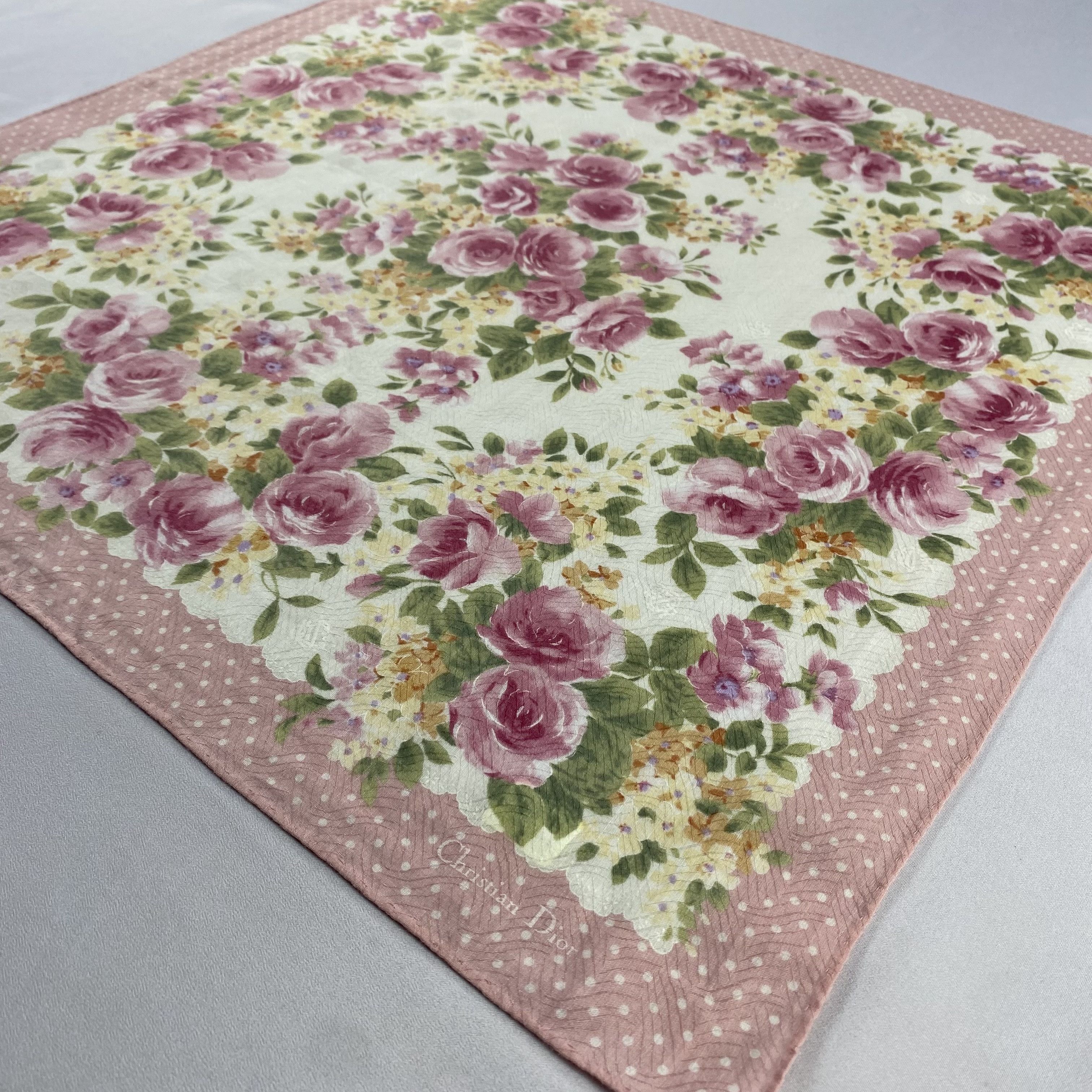 Vintage Christian Dior Monsieur Handkerchief / Neckerchief-P1758 Size ONE SIZE - 2 Thumbnail