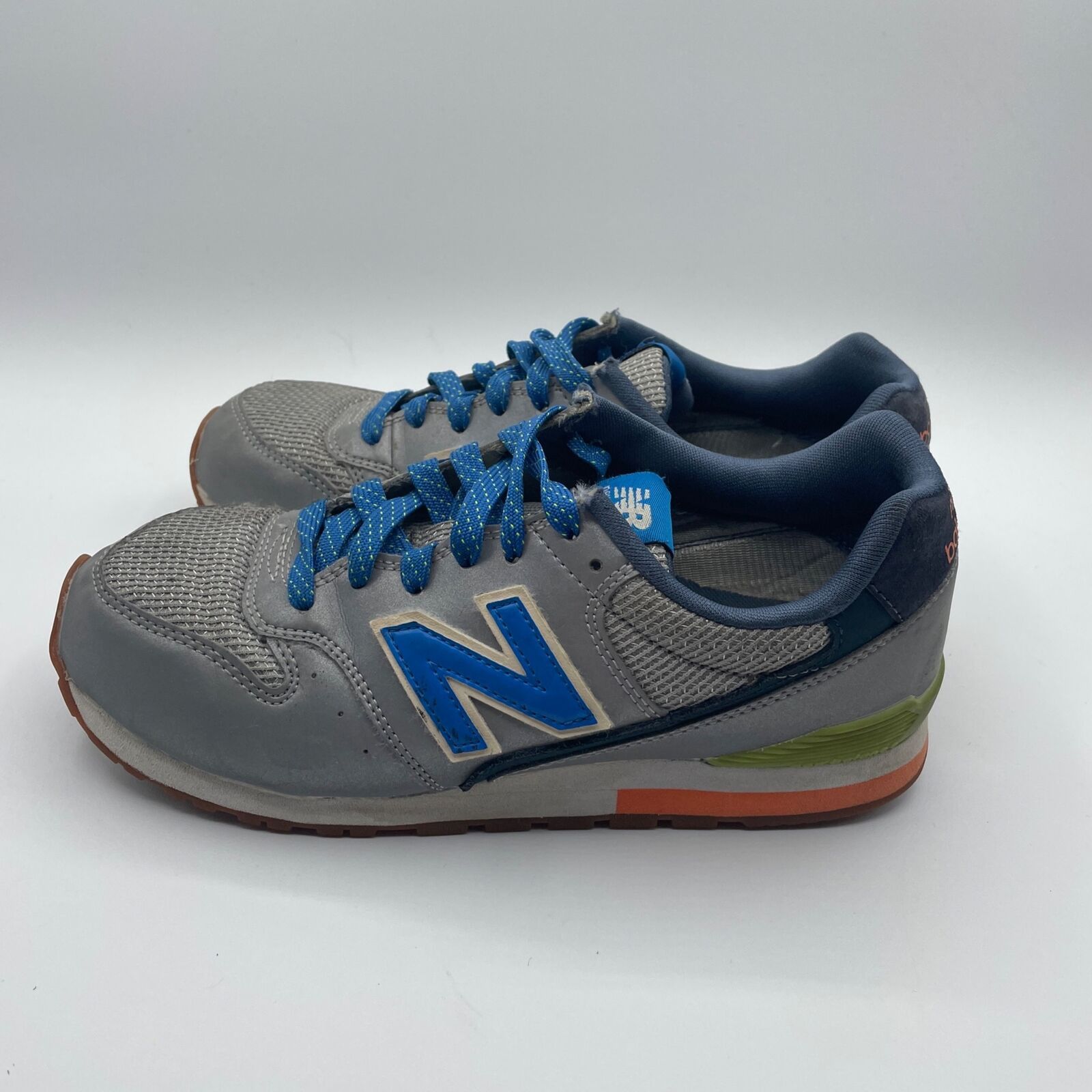 New Balance New Balance 996 Shoes Sneakers Blue Silver Heritage Womens 5 Size US 5 / IT 35 - 7 Thumbnail