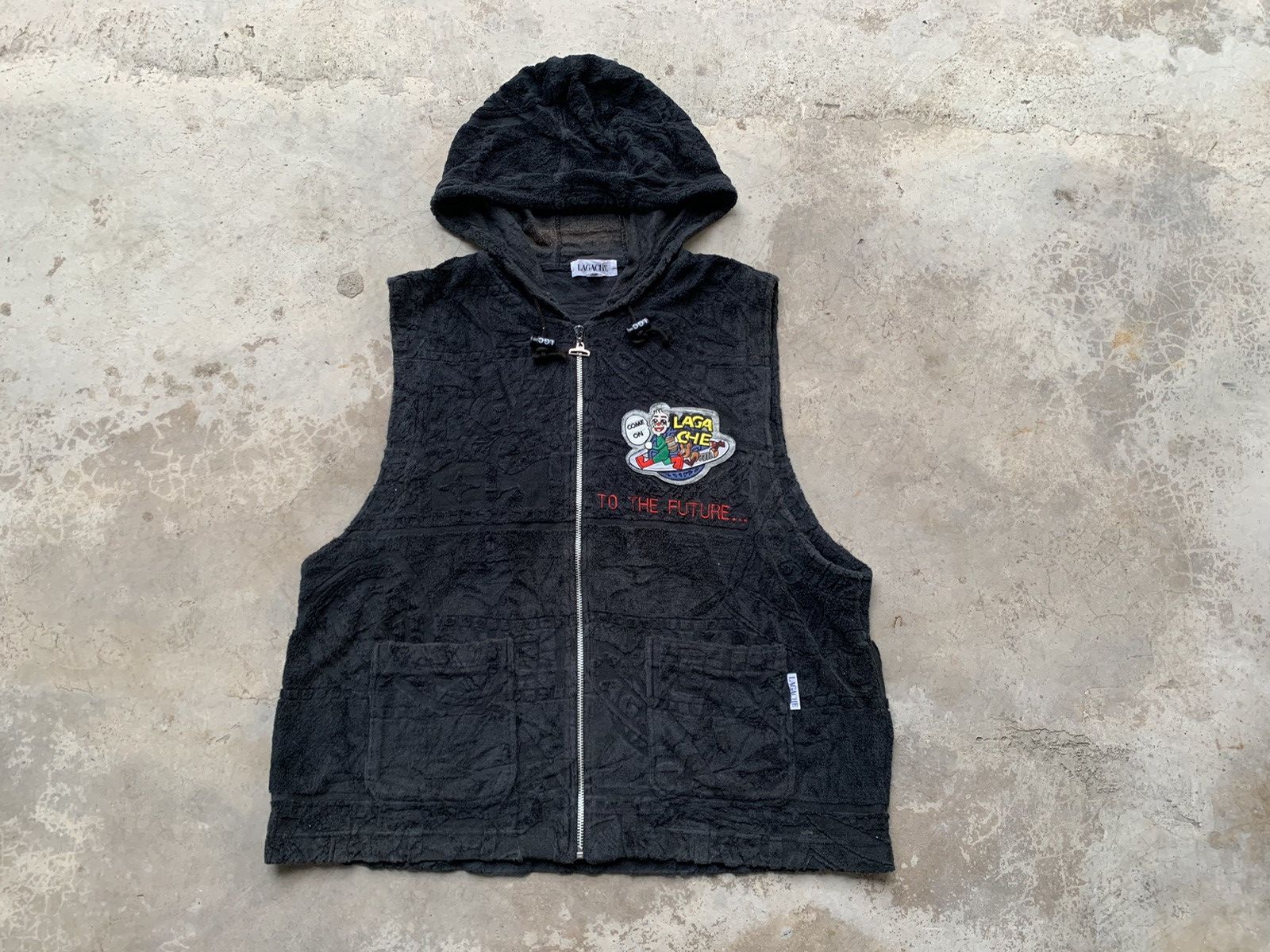LAGACHE Zipper Vest Fleece